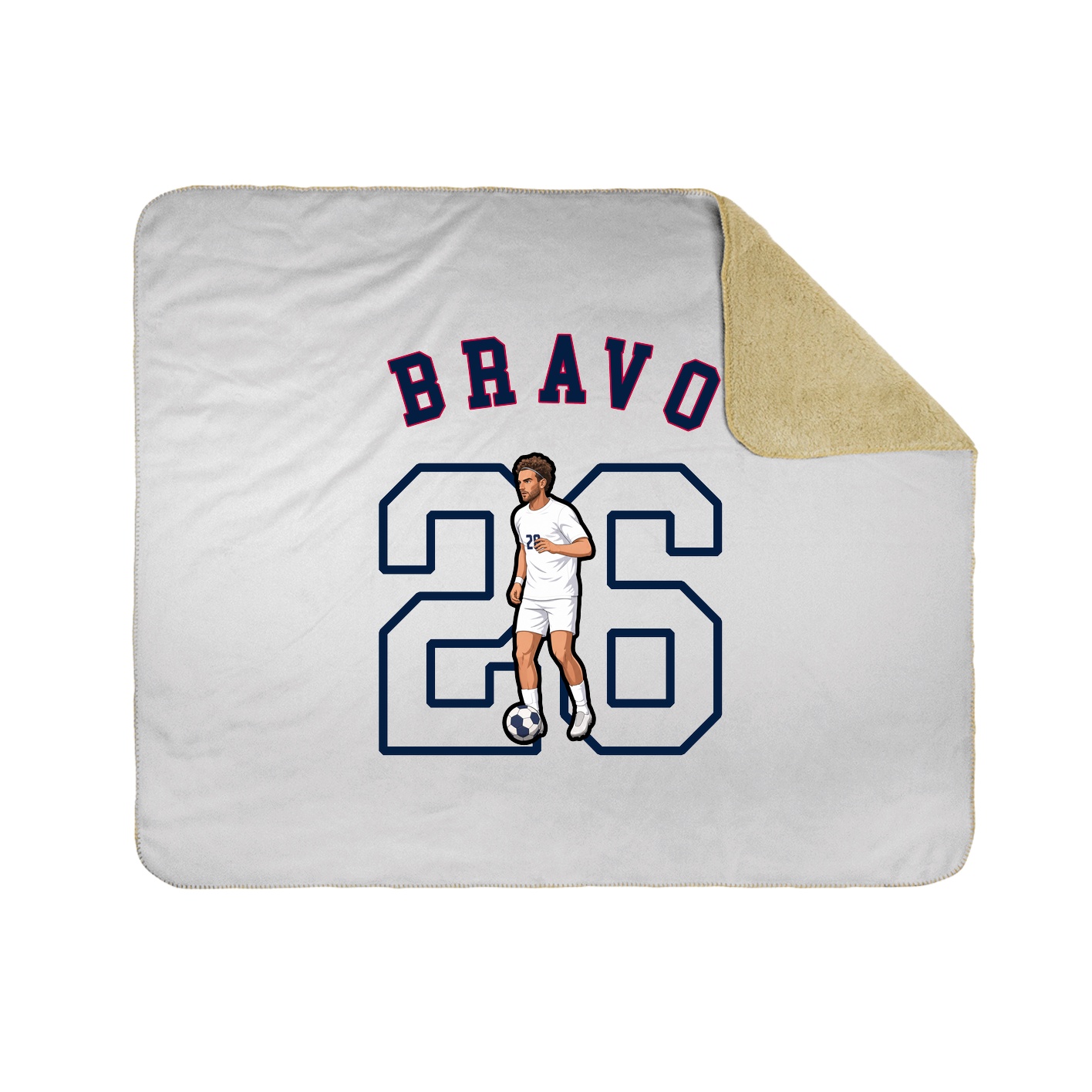 Throw Blanket — Shirsey Arch in White