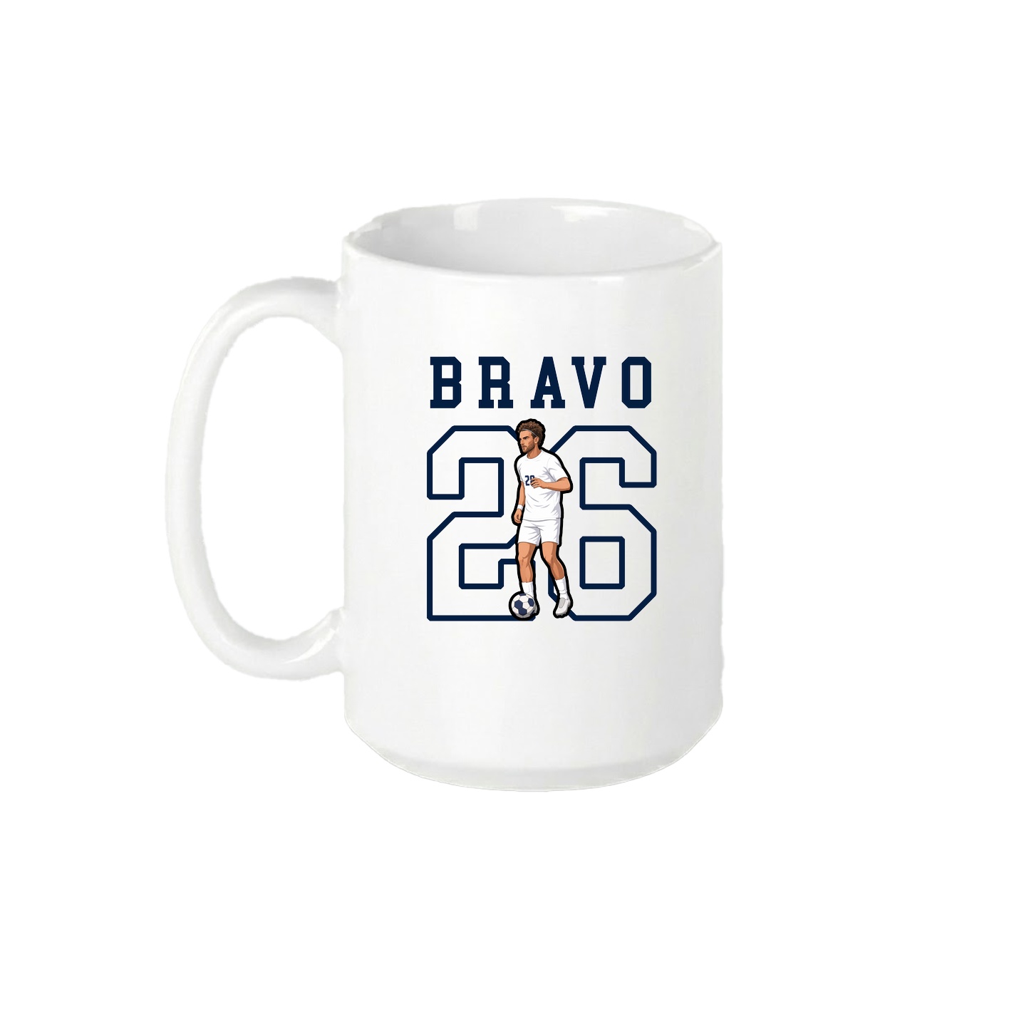 15oz Coffee Mug — Shirsey in White