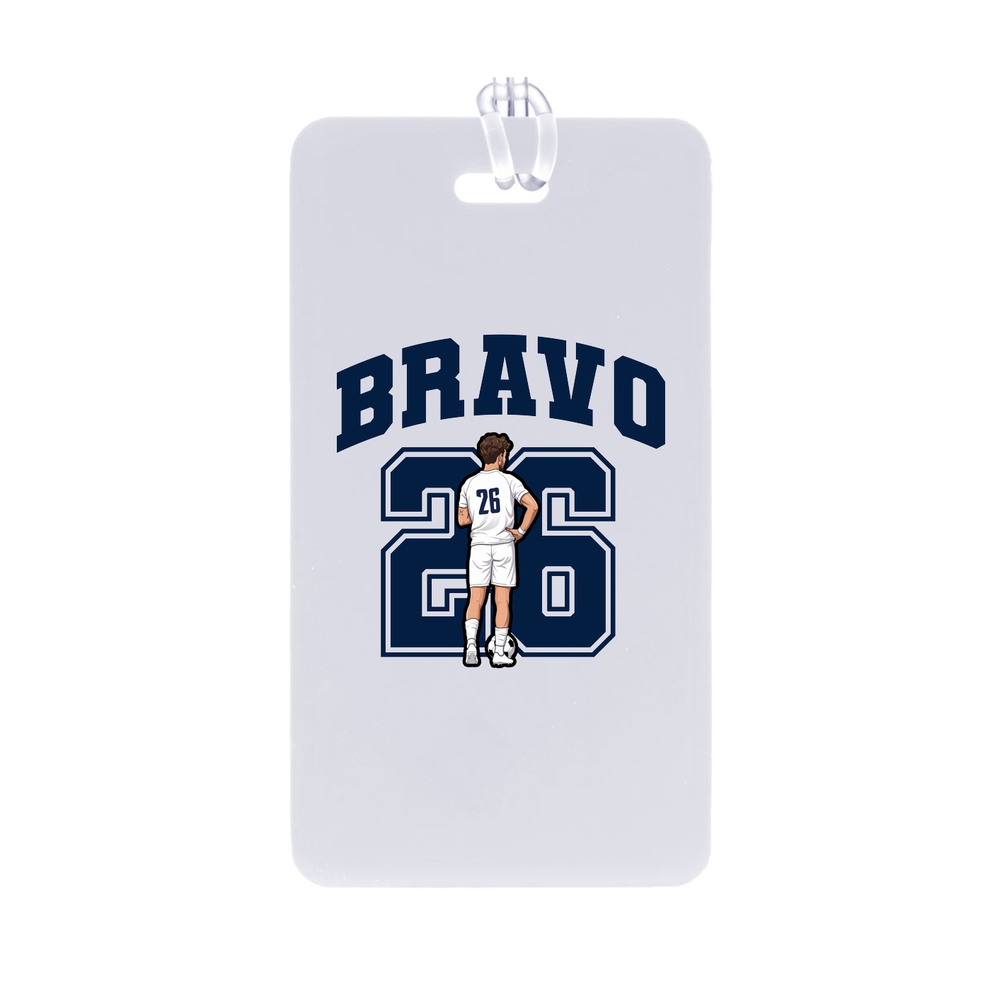 Bag Tag — Number in Classic