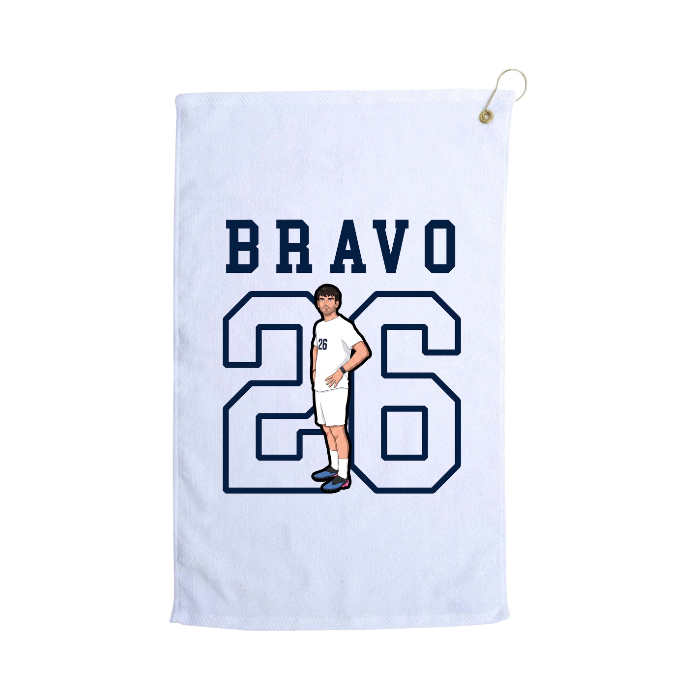 Golf Towel — Shirsey in White