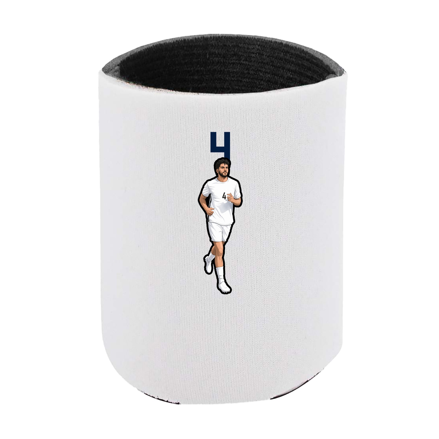 Can Holder — Number Top in White