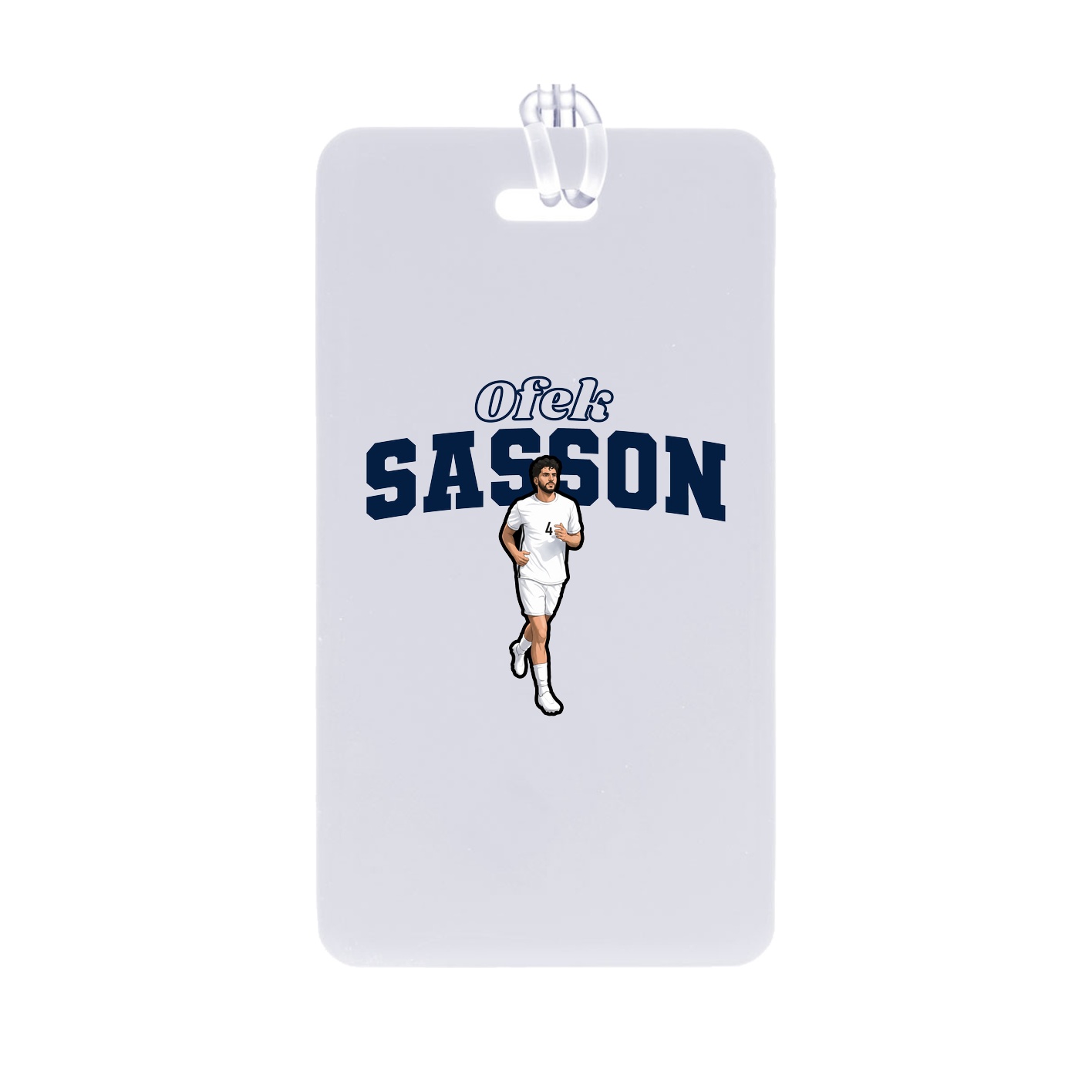 Bag Tag — Name Arch in Classic