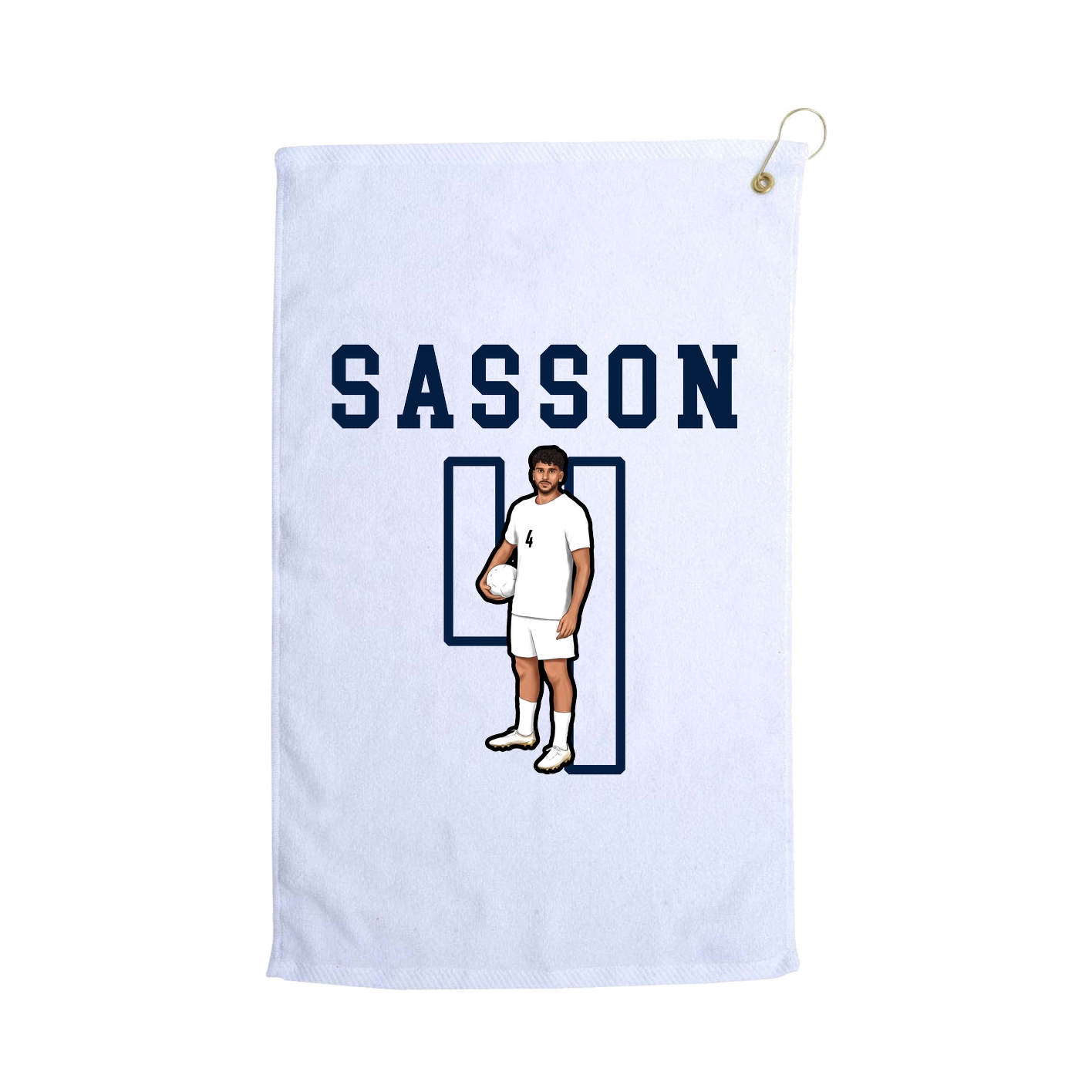Golf Towel — Shirsey in White
