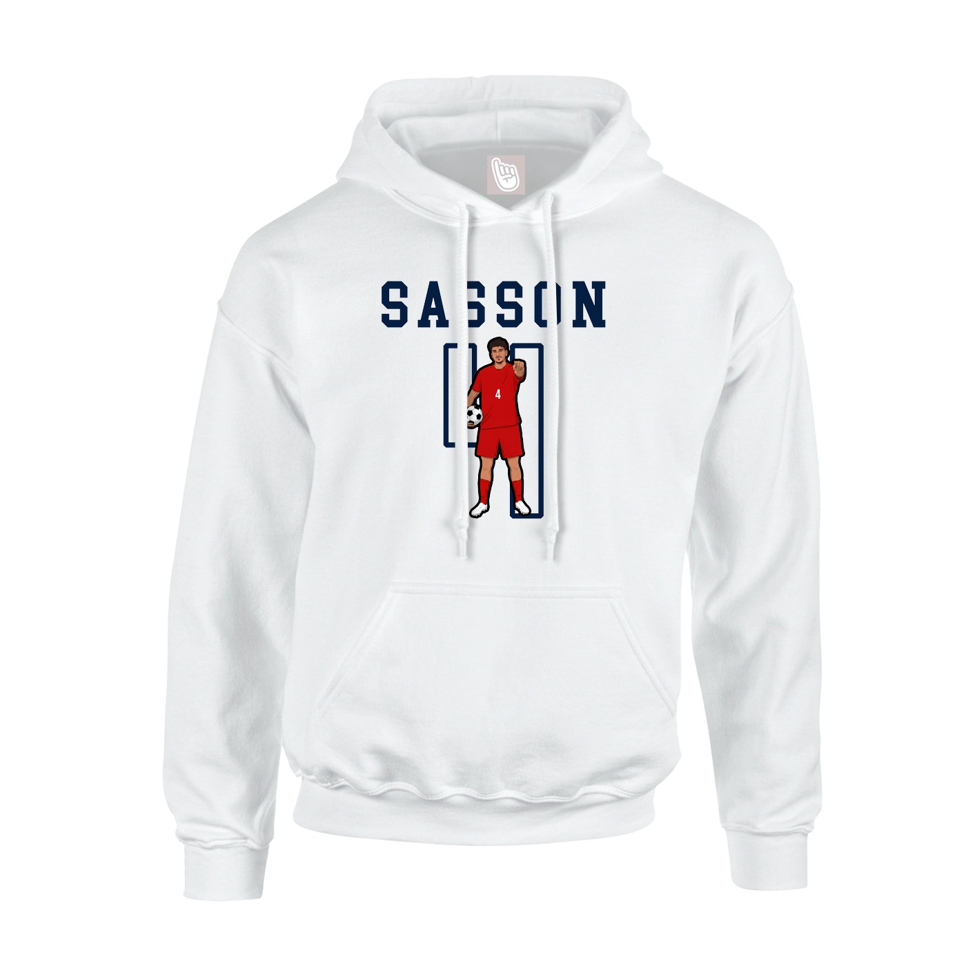 Youth Hoodie — Shirsey in White