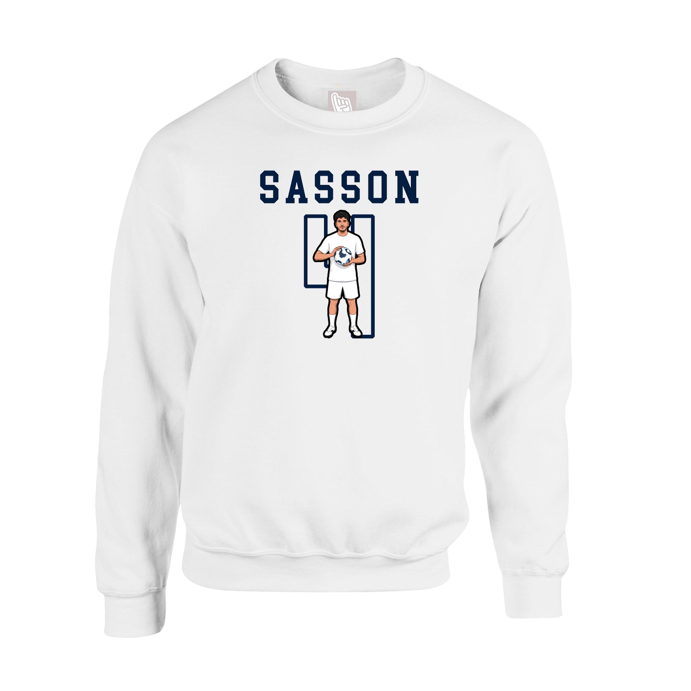 Fleece Crew — Shirsey in White