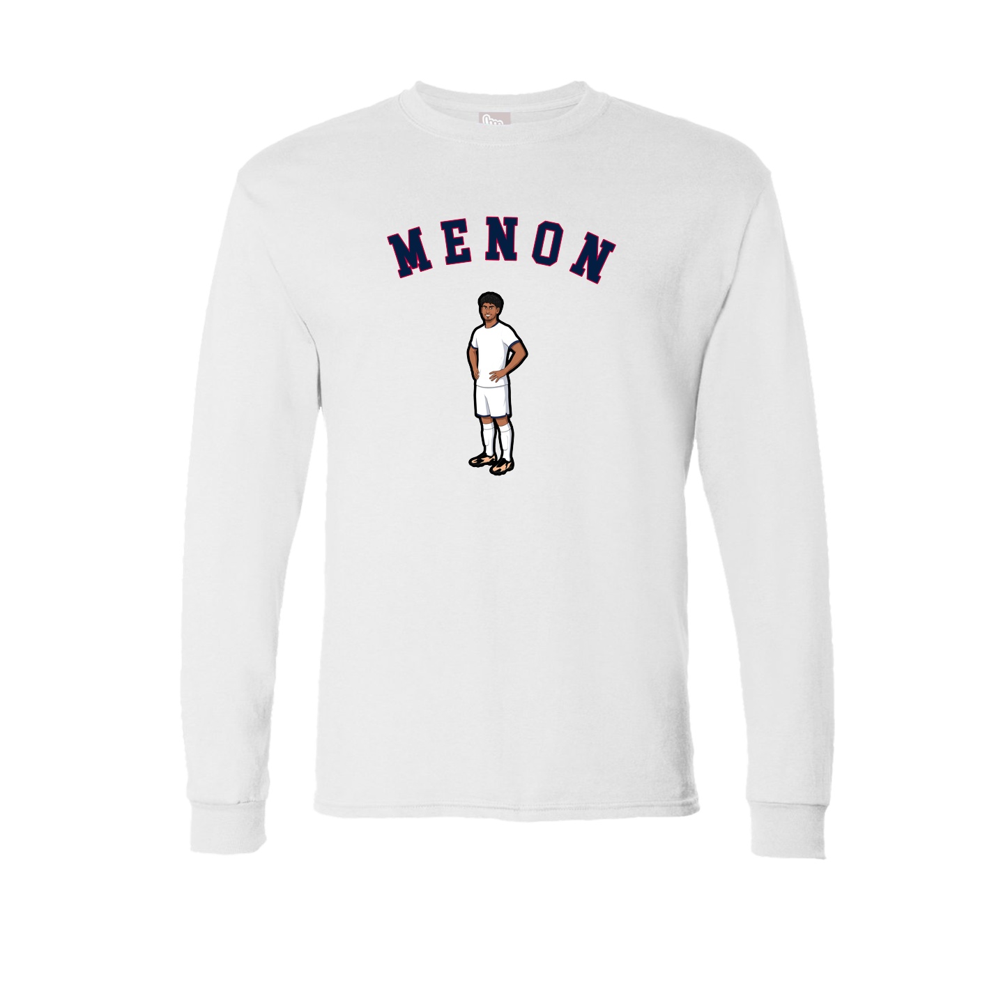 Long Sleeve Tee — Shirsey Arch in White