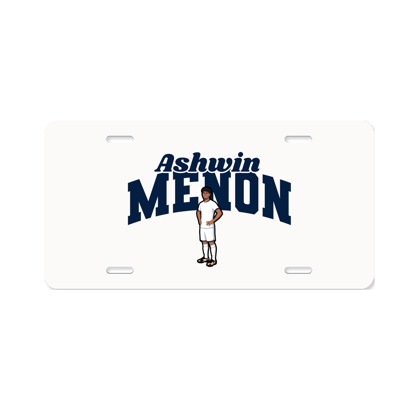 License Plate — Signature Arch in Classic