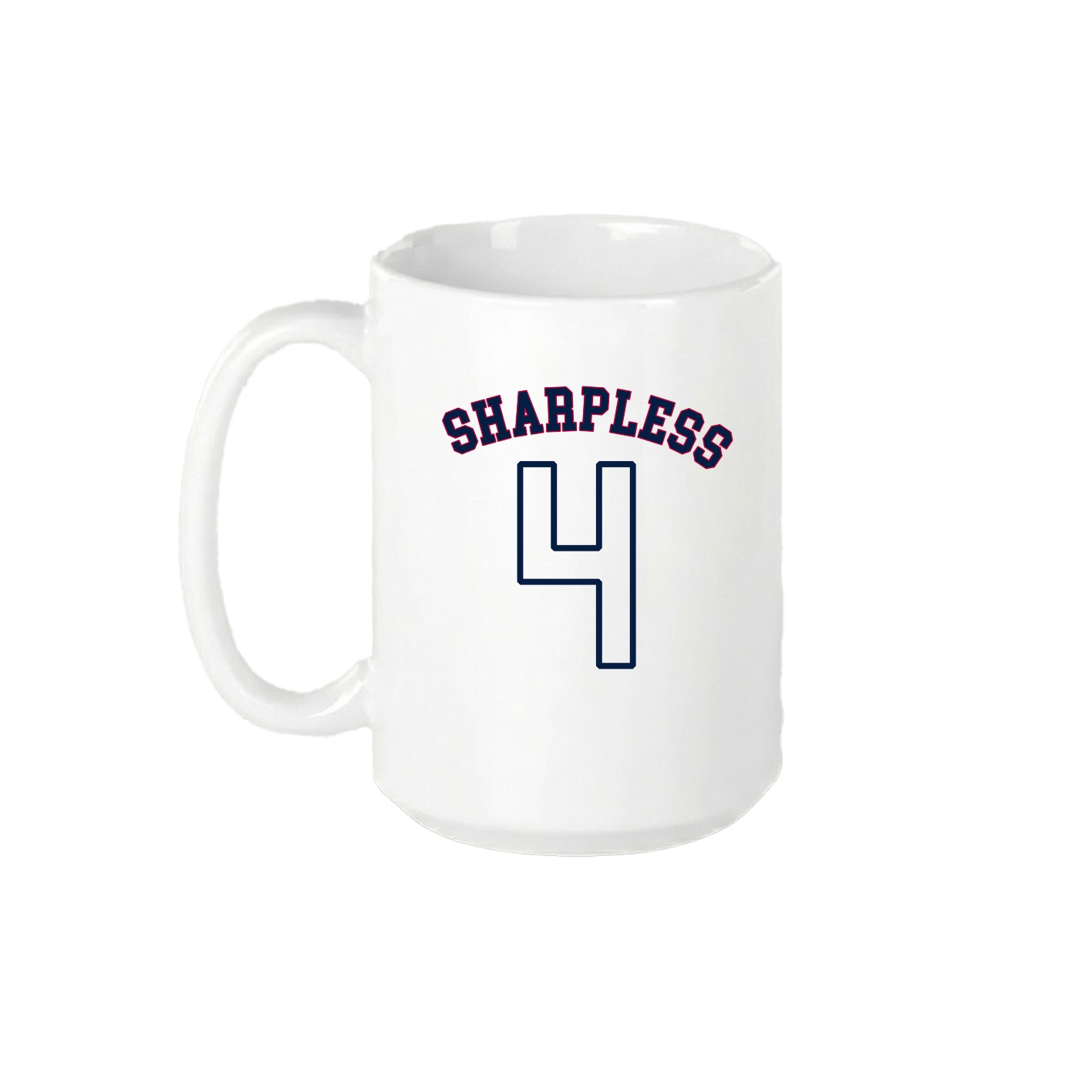15oz Coffee Mug — Shirsey Arch in White