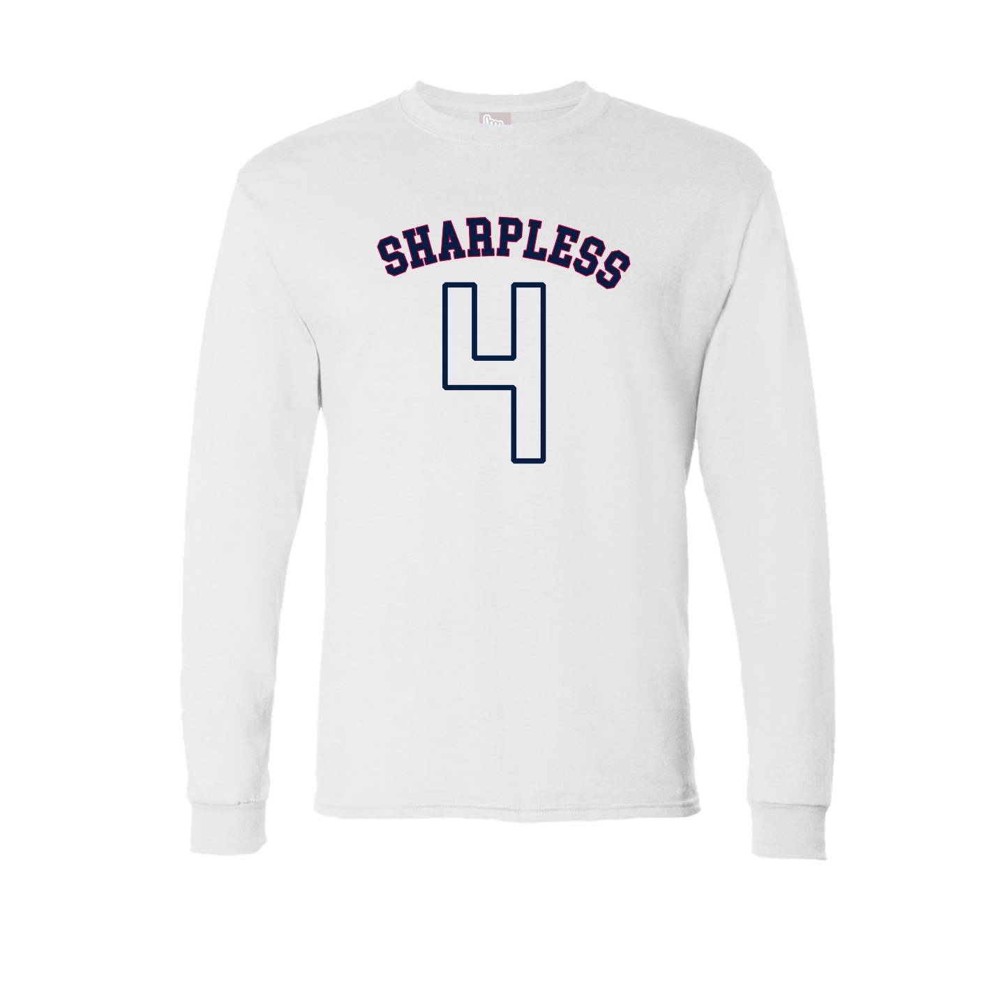 Long Sleeve Tee — Shirsey Arch in White