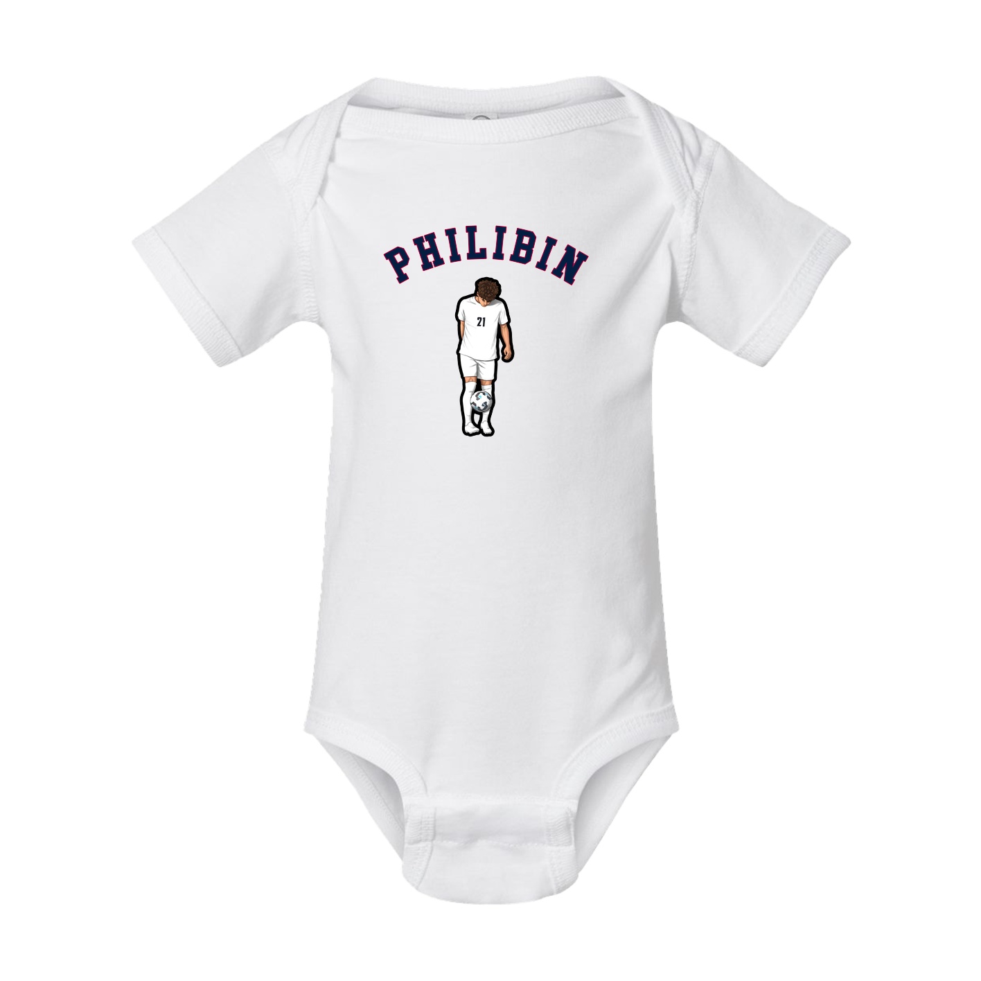 Baby Onesie — Shirsey Arch in White