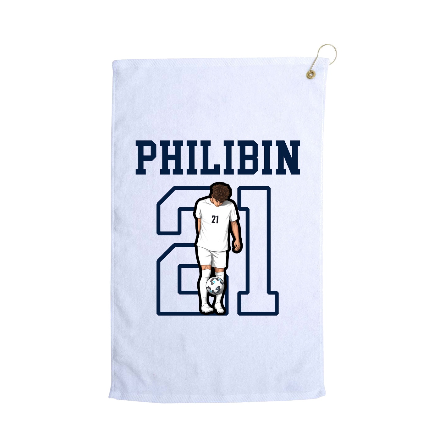 Golf Towel — Shirsey in White