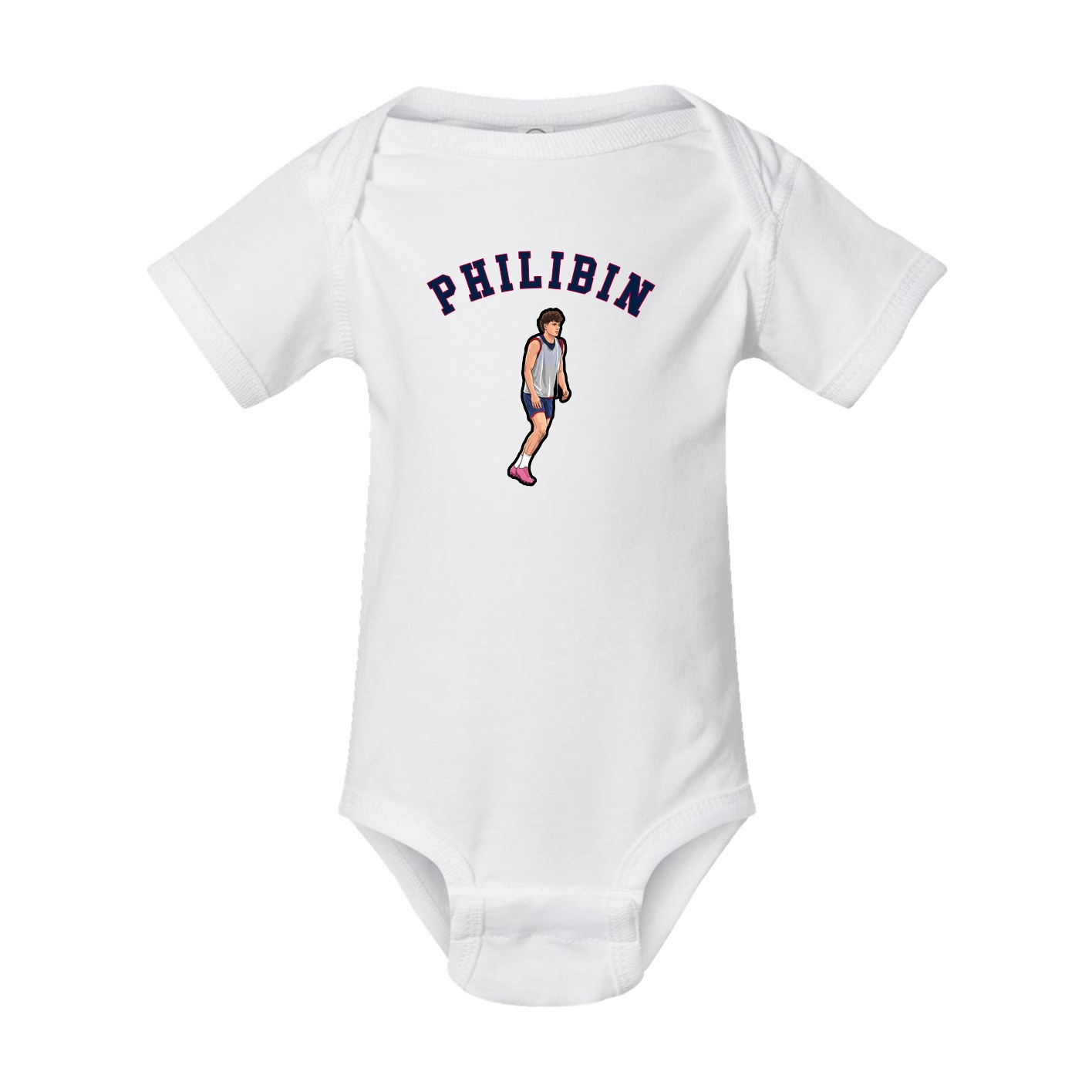 Baby Onesie — Shirsey Arch in White