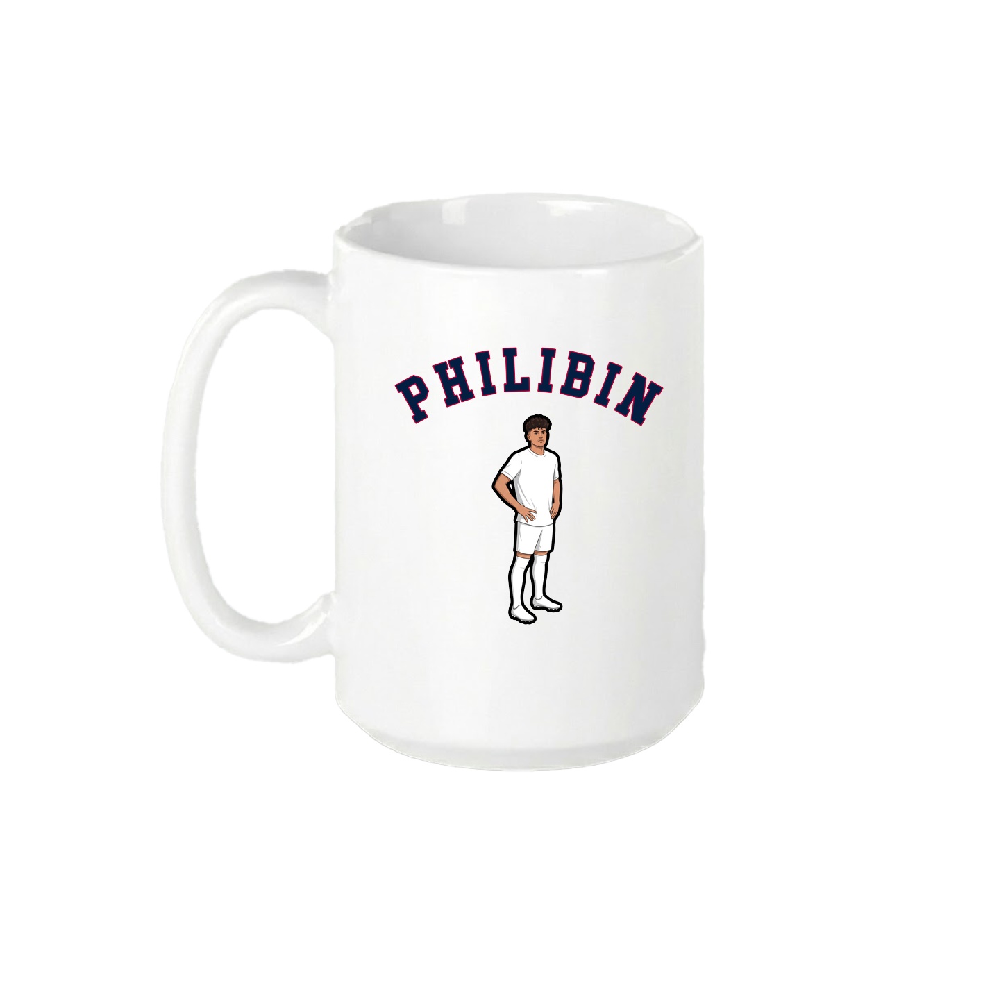 15oz Coffee Mug — Shirsey Arch in White