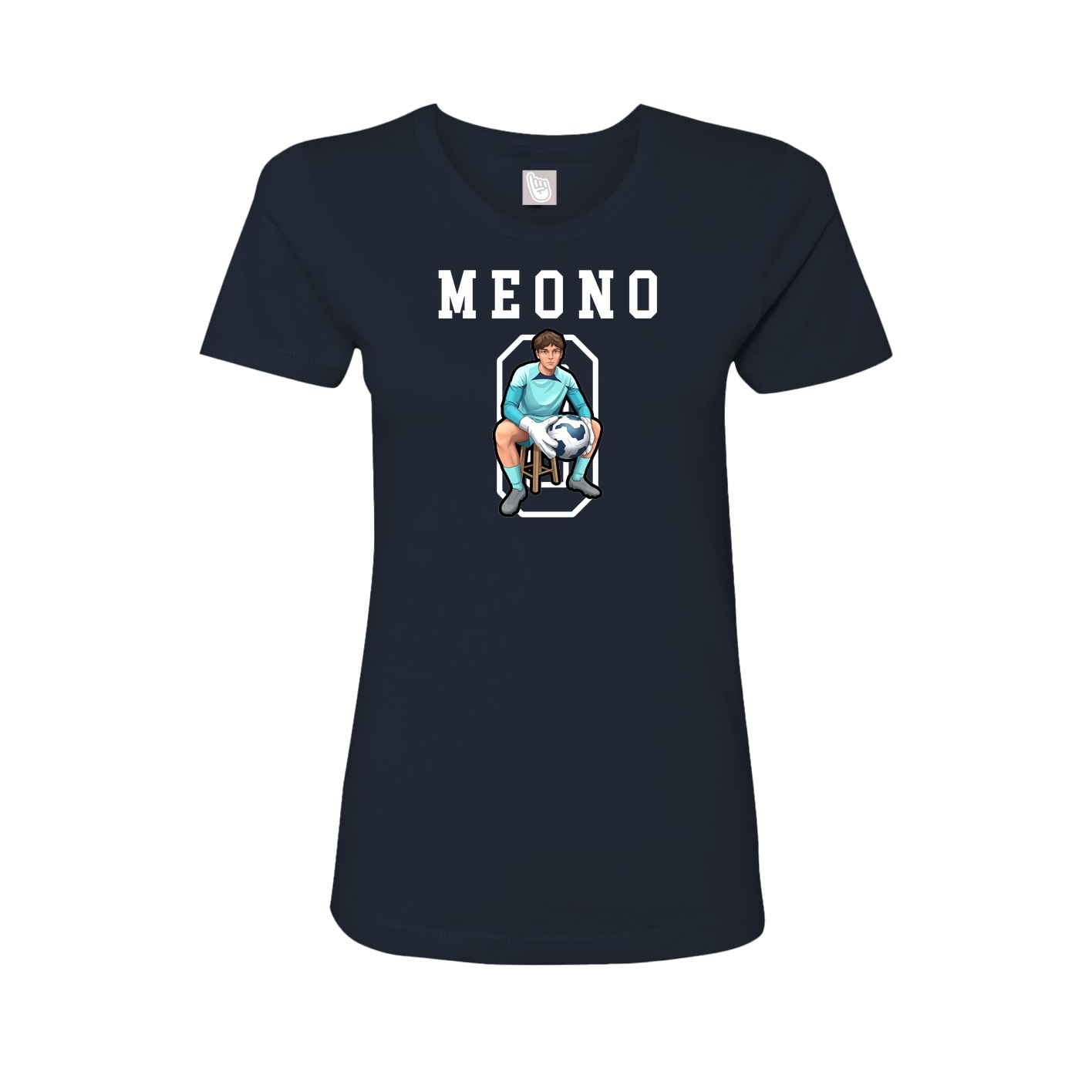 Fitted Women's Tee — Shirsey in Navy