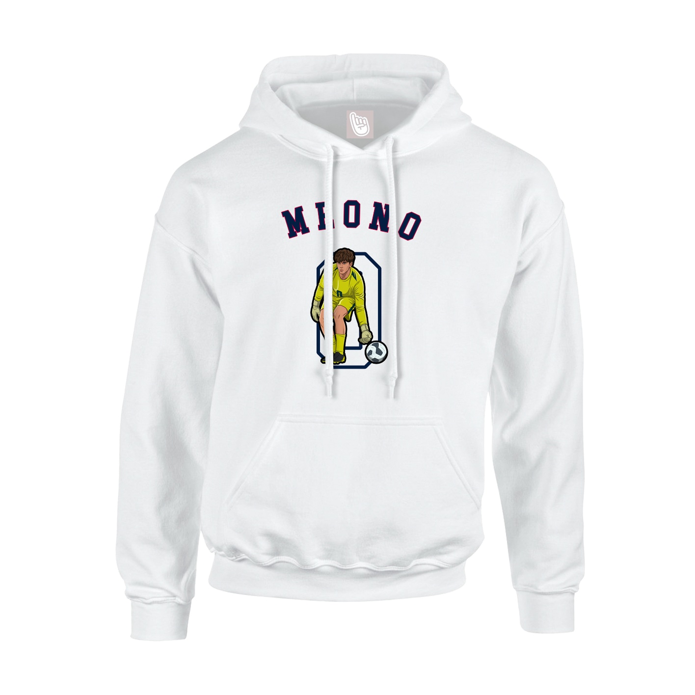 Youth Hoodie — Shirsey Arch in White