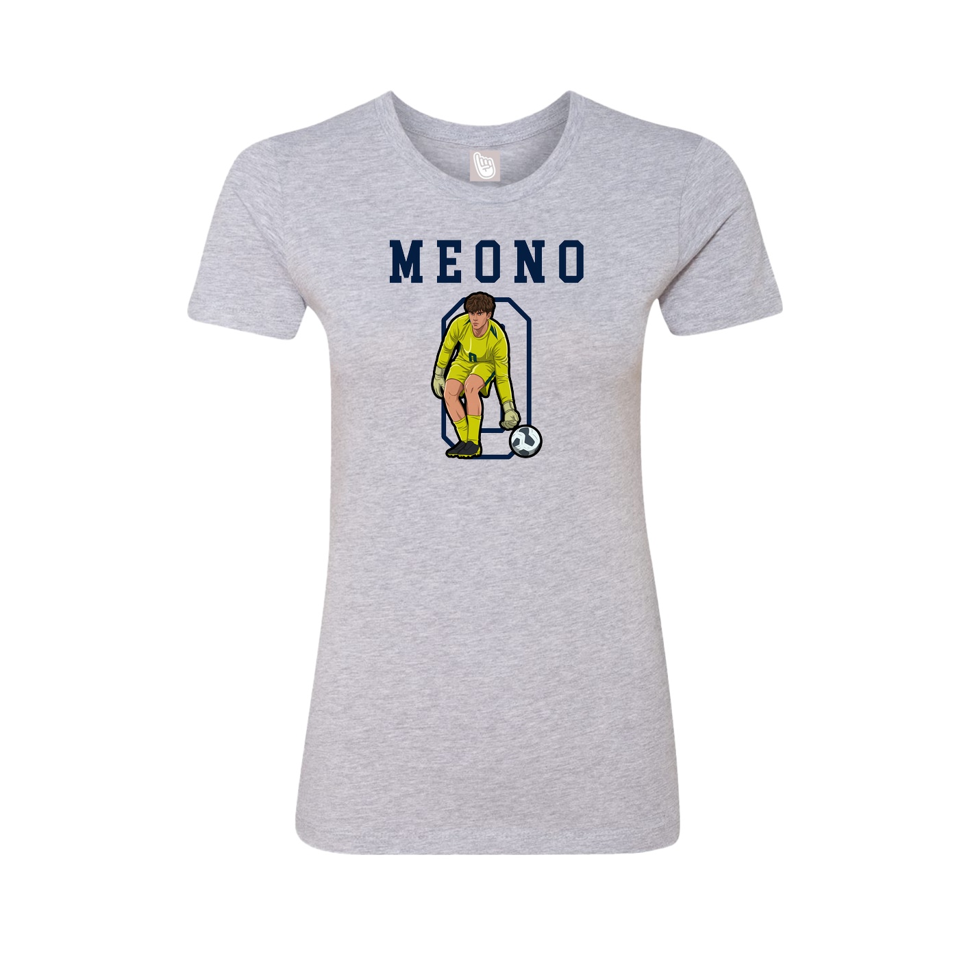 Fitted Women's Tee — Shirsey in Grey
