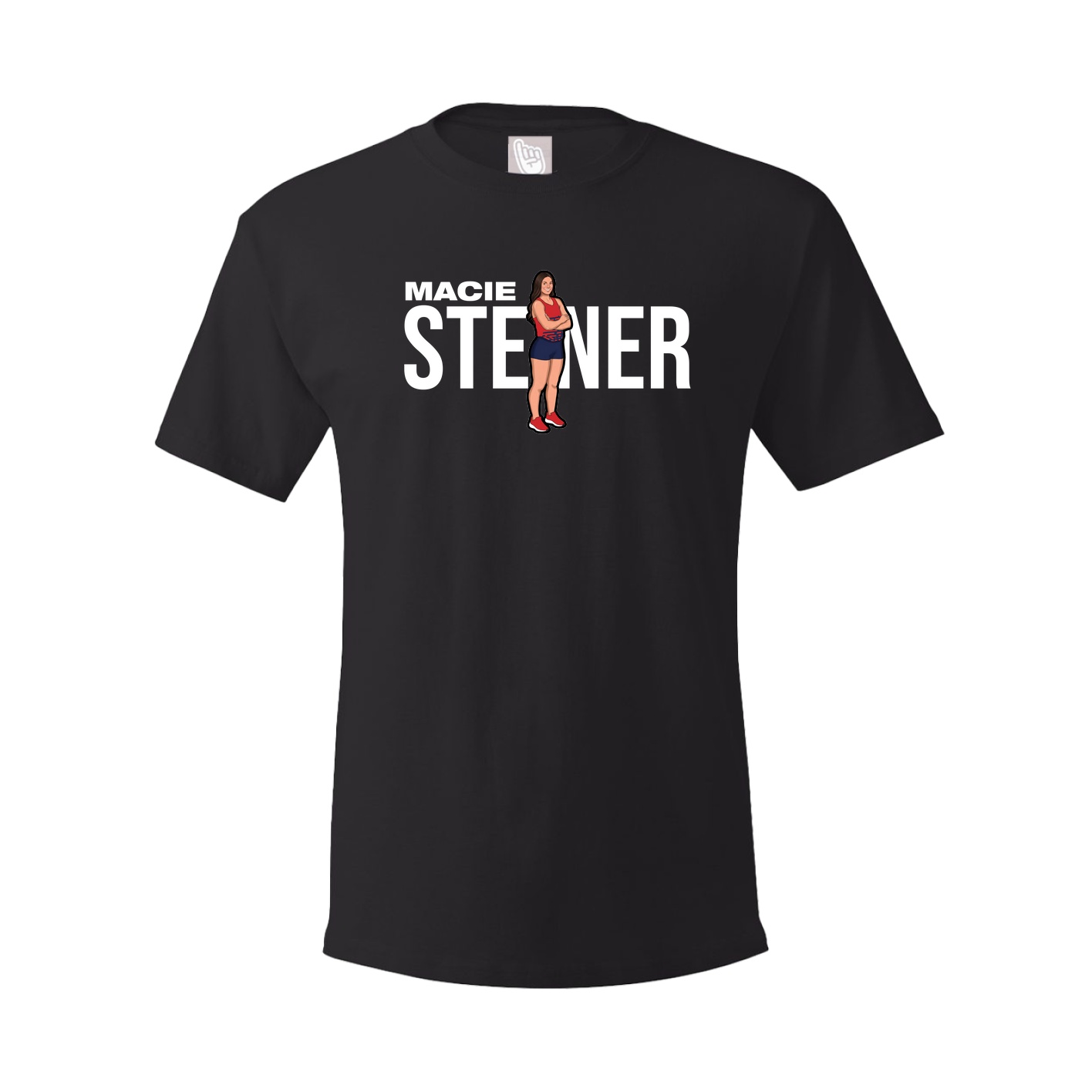 Tee — Player Name in Black