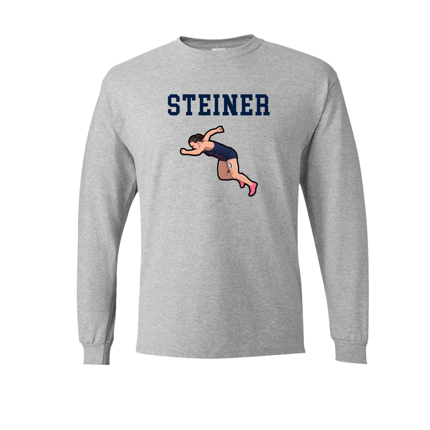 Long Sleeve Tee — Shirsey in Grey