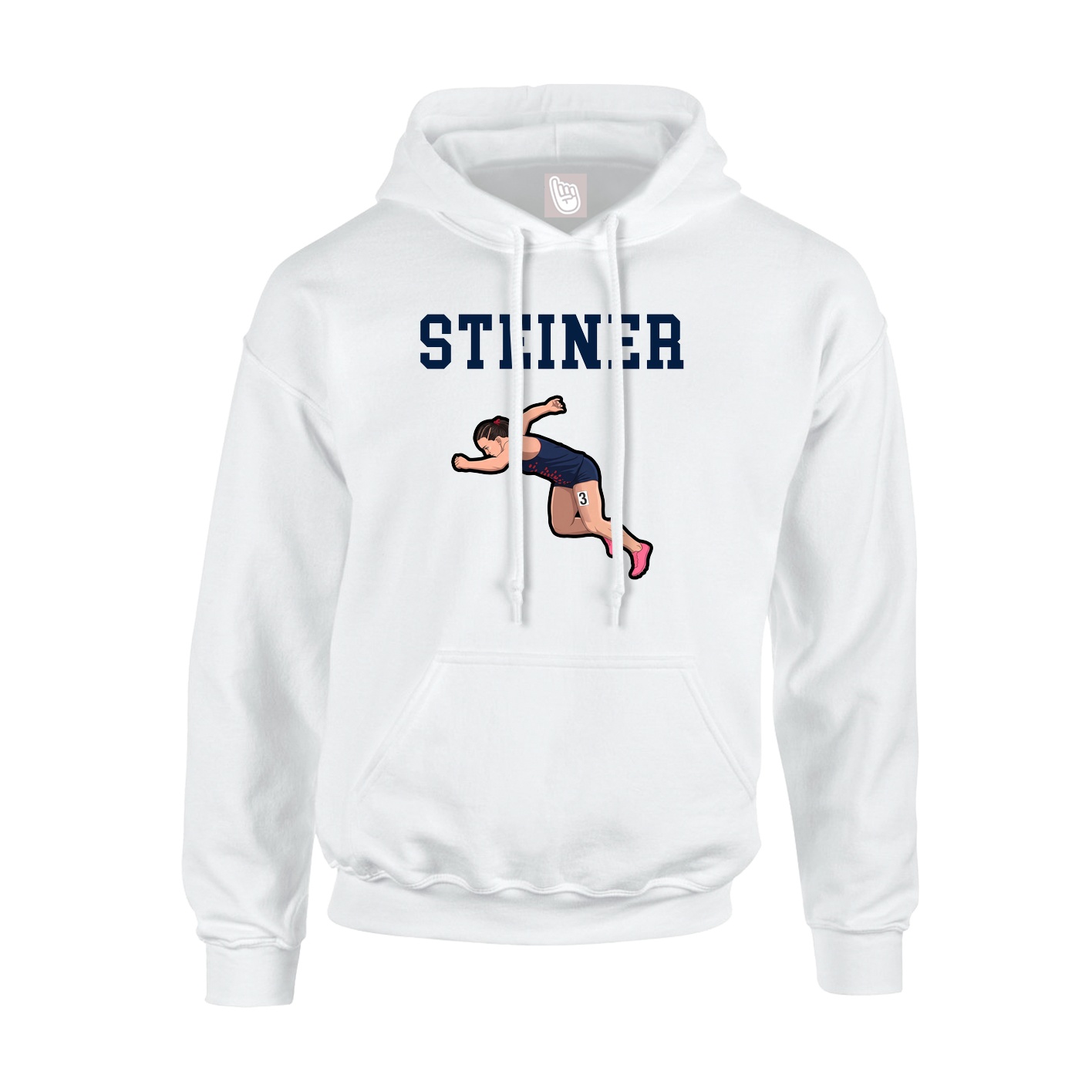 Youth Hoodie — Shirsey in White