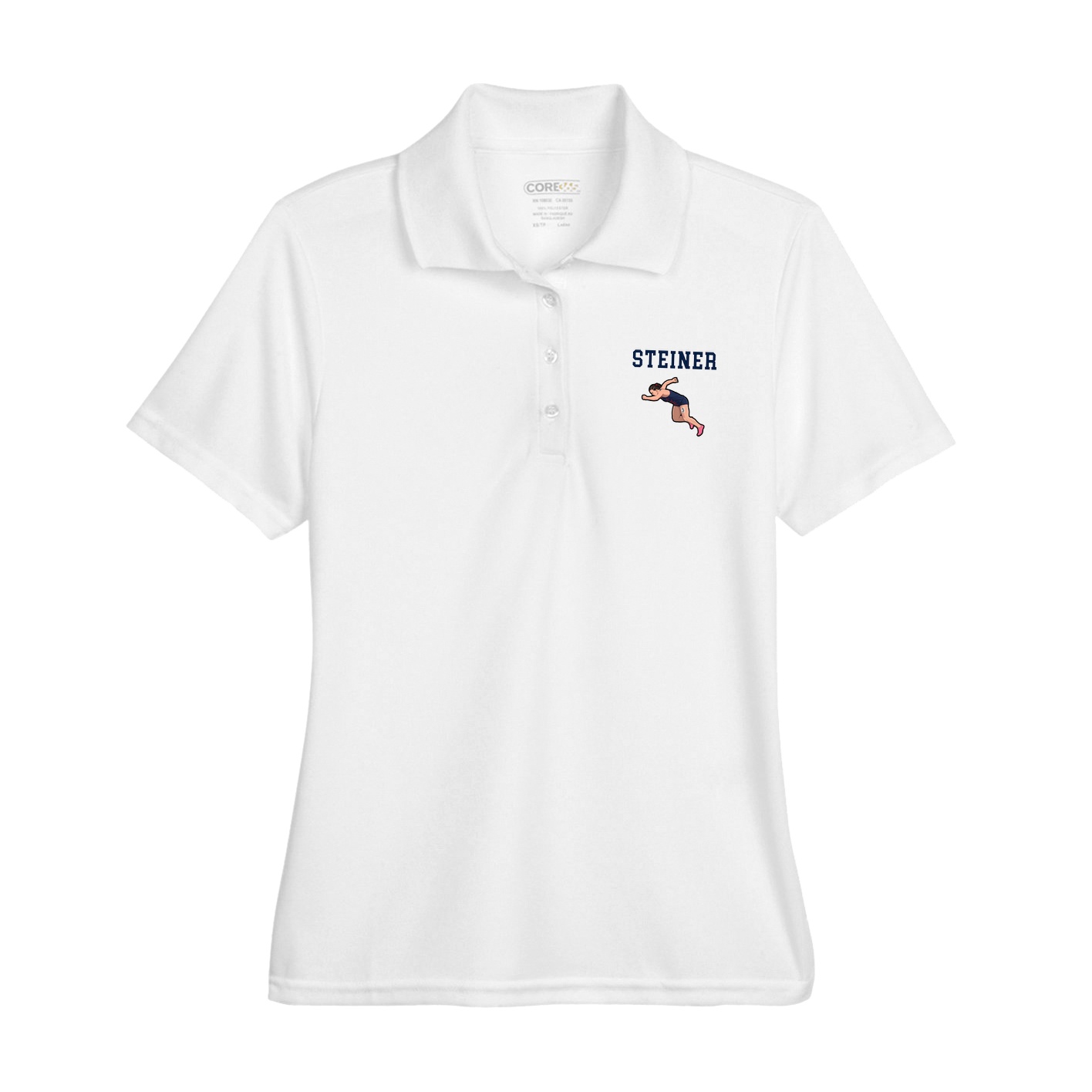 Womens Performance Polo — Shirsey in White