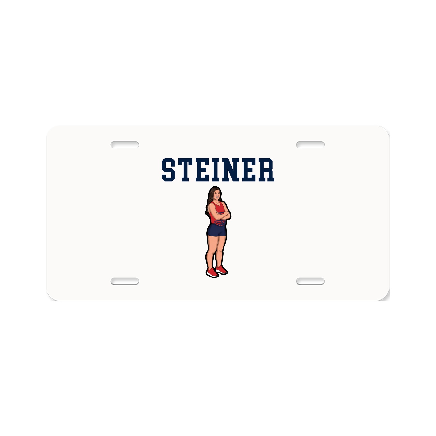 License Plate — Shirsey in Classic