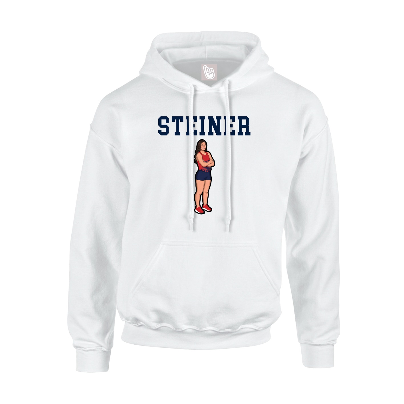 Youth Hoodie — Shirsey in White