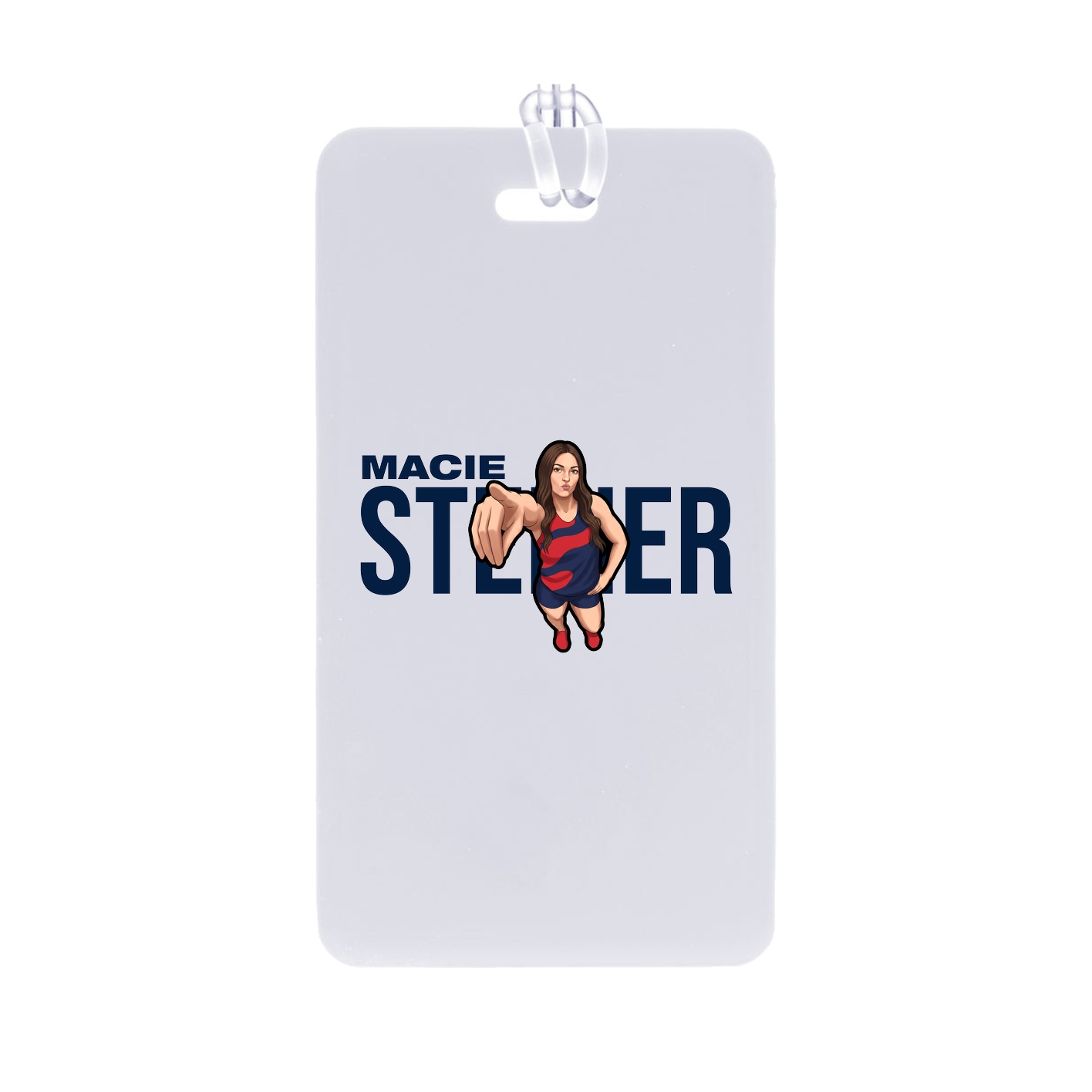Bag Tag — Player Name in Classic