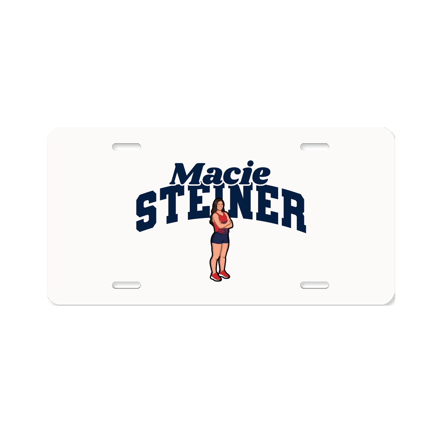 License Plate — Signature Arch in Classic