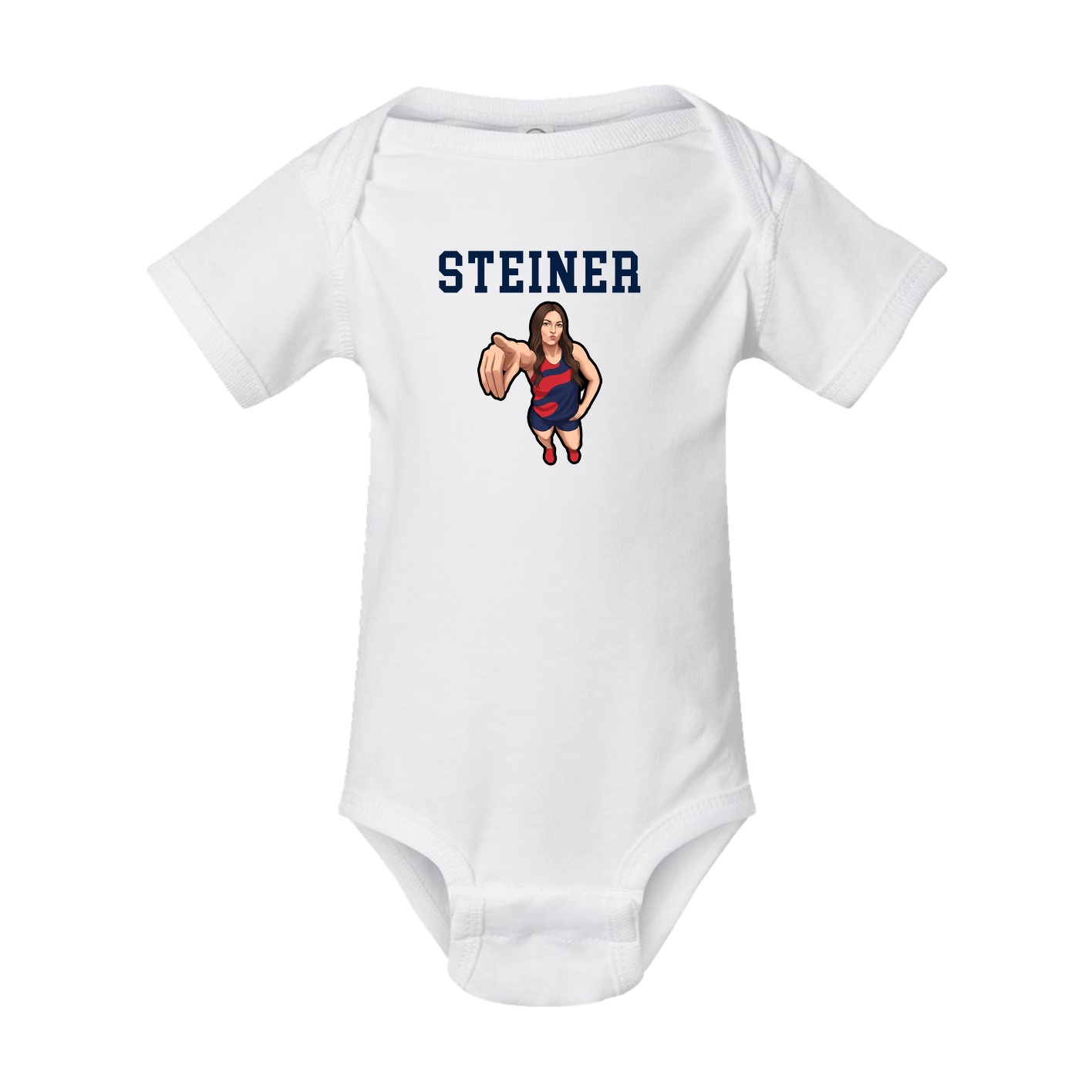 Baby Onesie — Shirsey in White