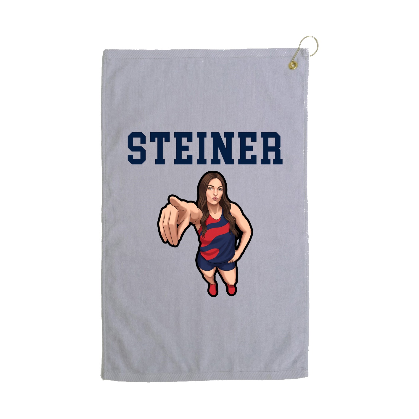 Golf Towel — Shirsey in Grey