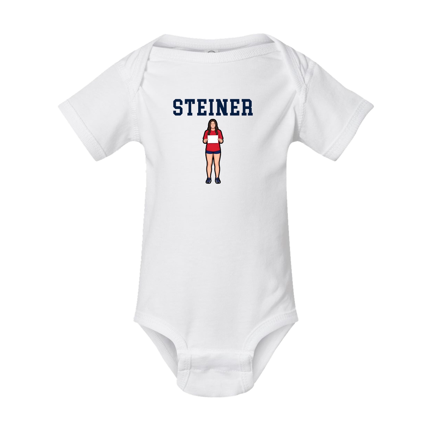Baby Onesie — Shirsey in White