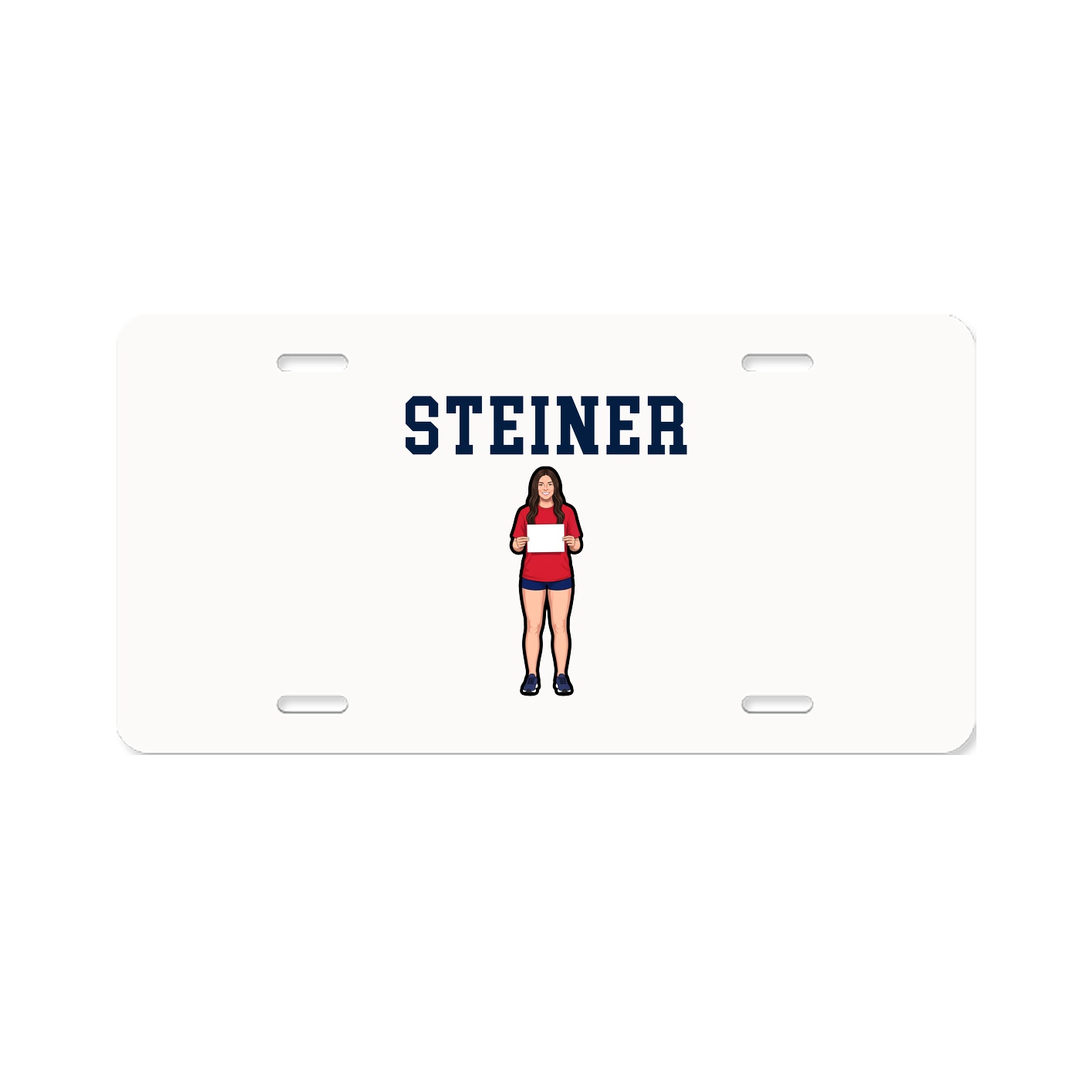 License Plate — Shirsey in Classic