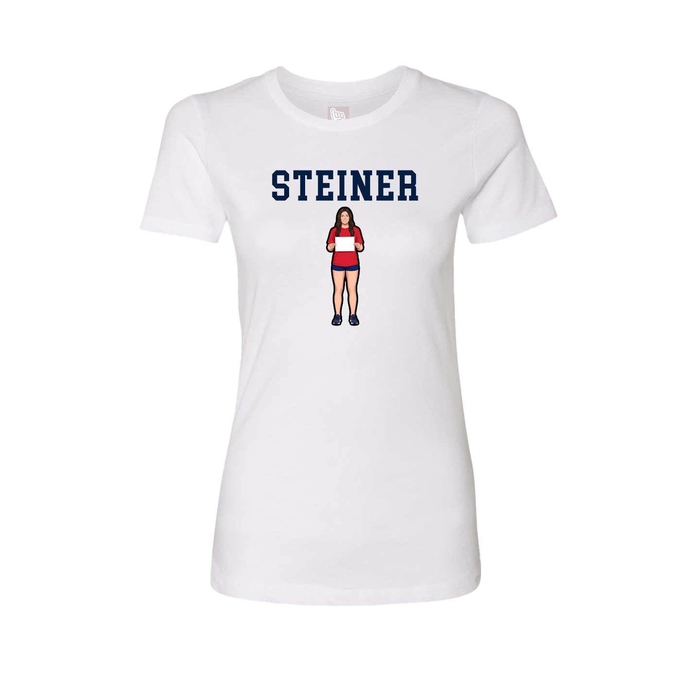 Fitted Women's Tee — Shirsey in White