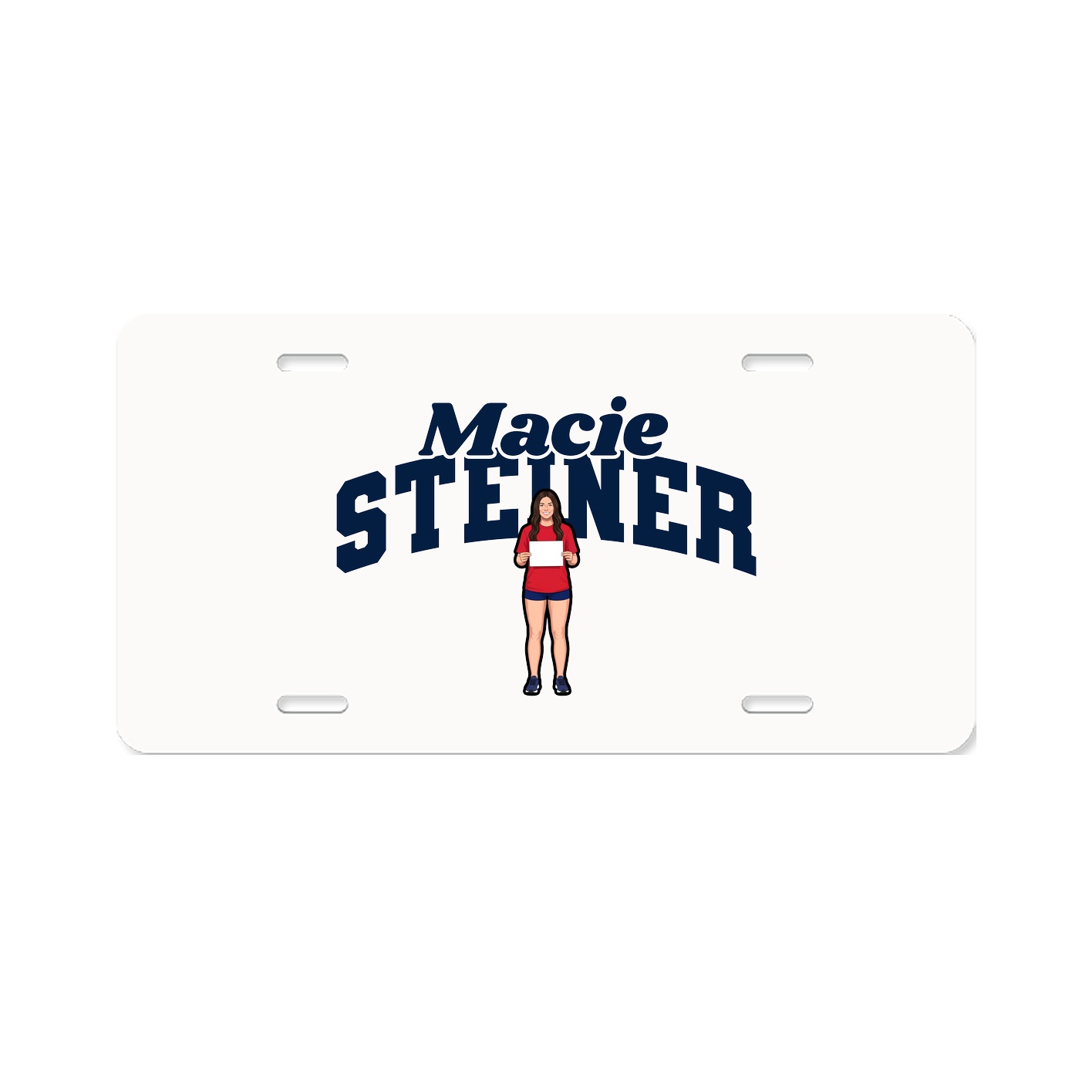 License Plate — Signature Arch in Classic
