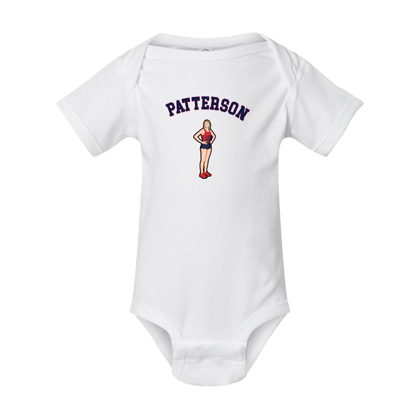 Baby Onesie — Shirsey Arch in White