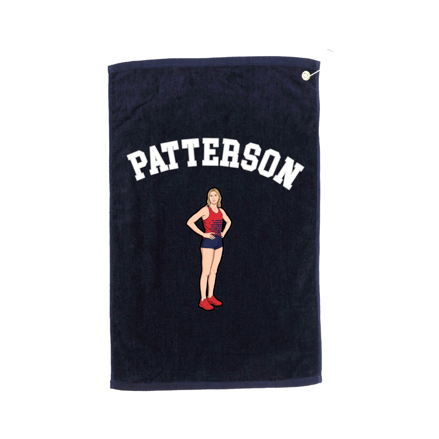 Golf Towel — Shirsey Arch in Navy