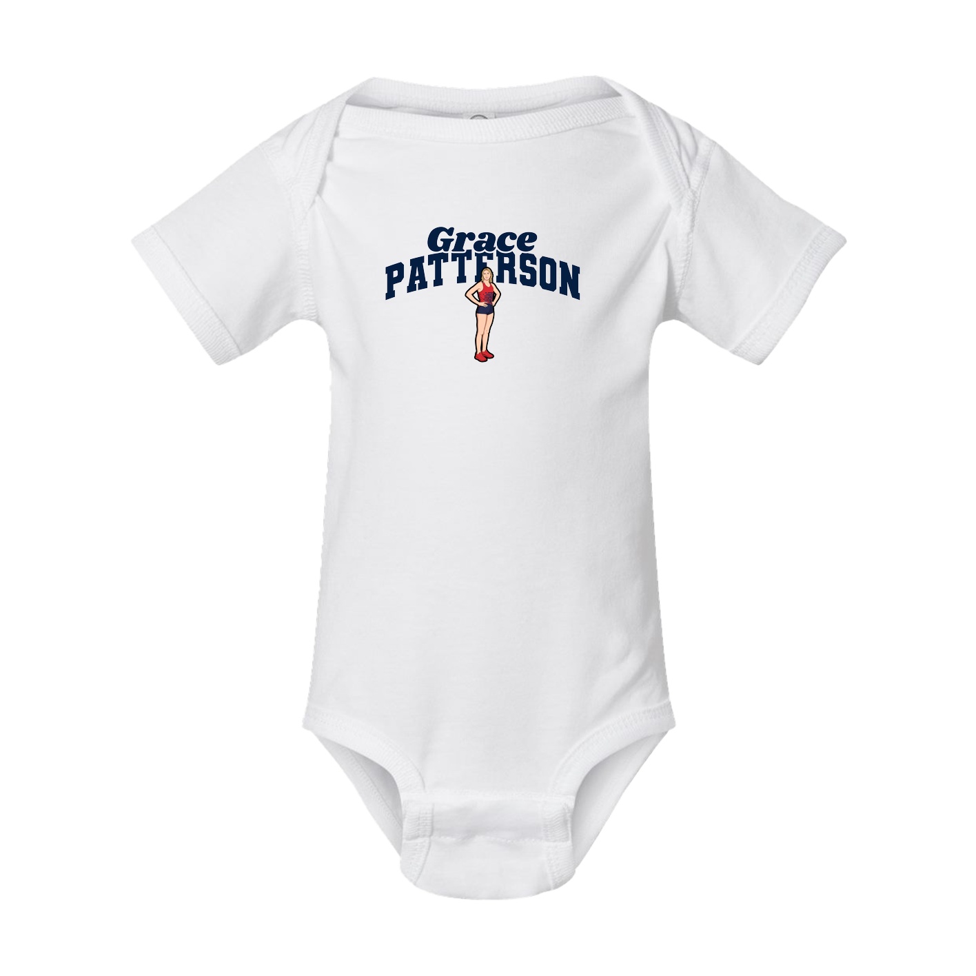 Baby Onesie — Signature Arch in White
