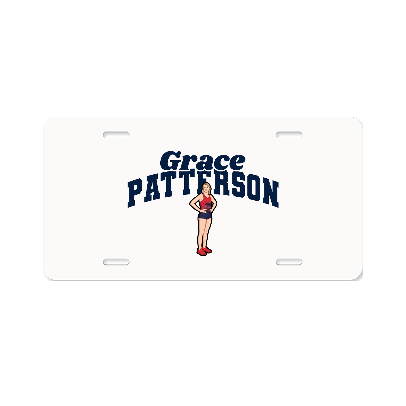 License Plate — Signature Arch in Classic