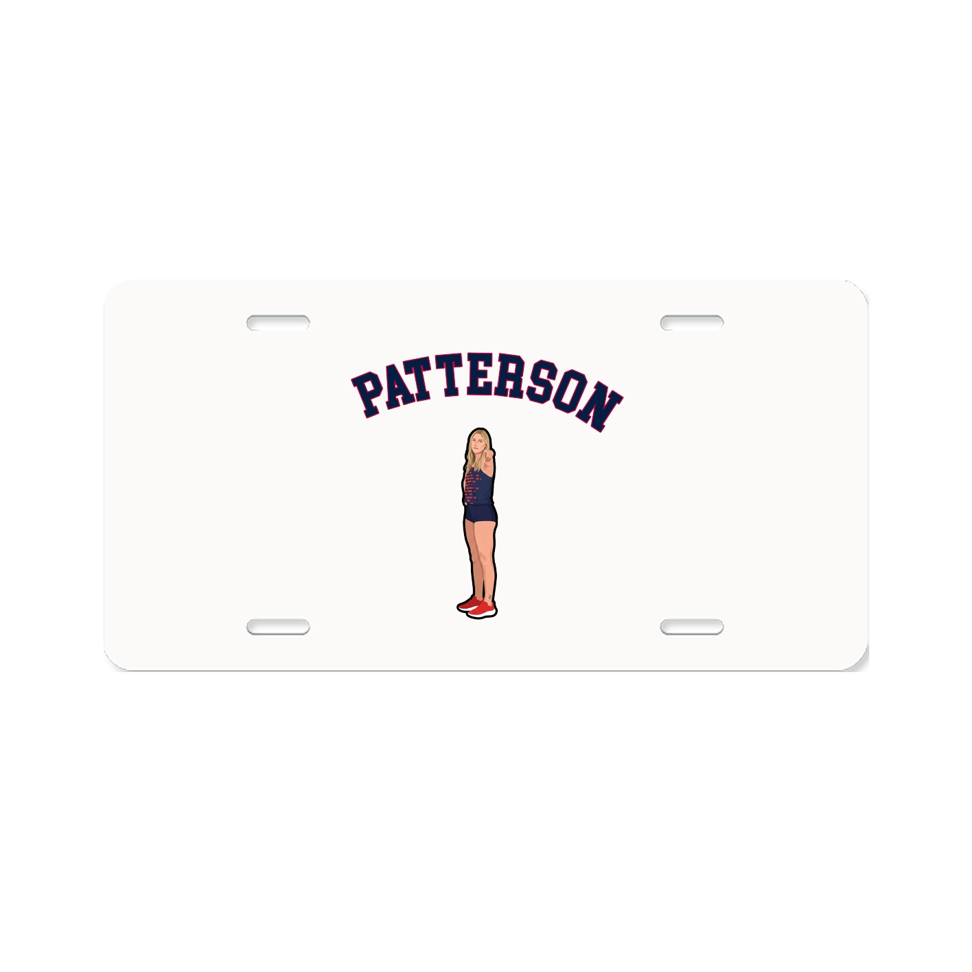 License Plate — Shirsey Arch in Classic