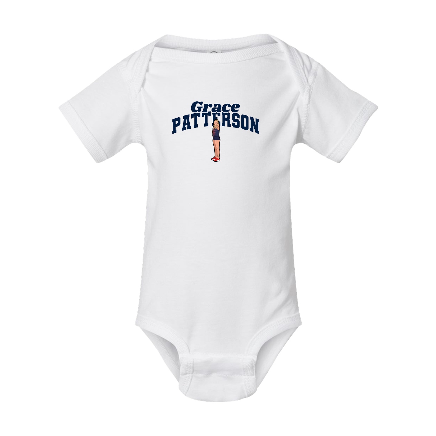 Baby Onesie — Signature Arch in White