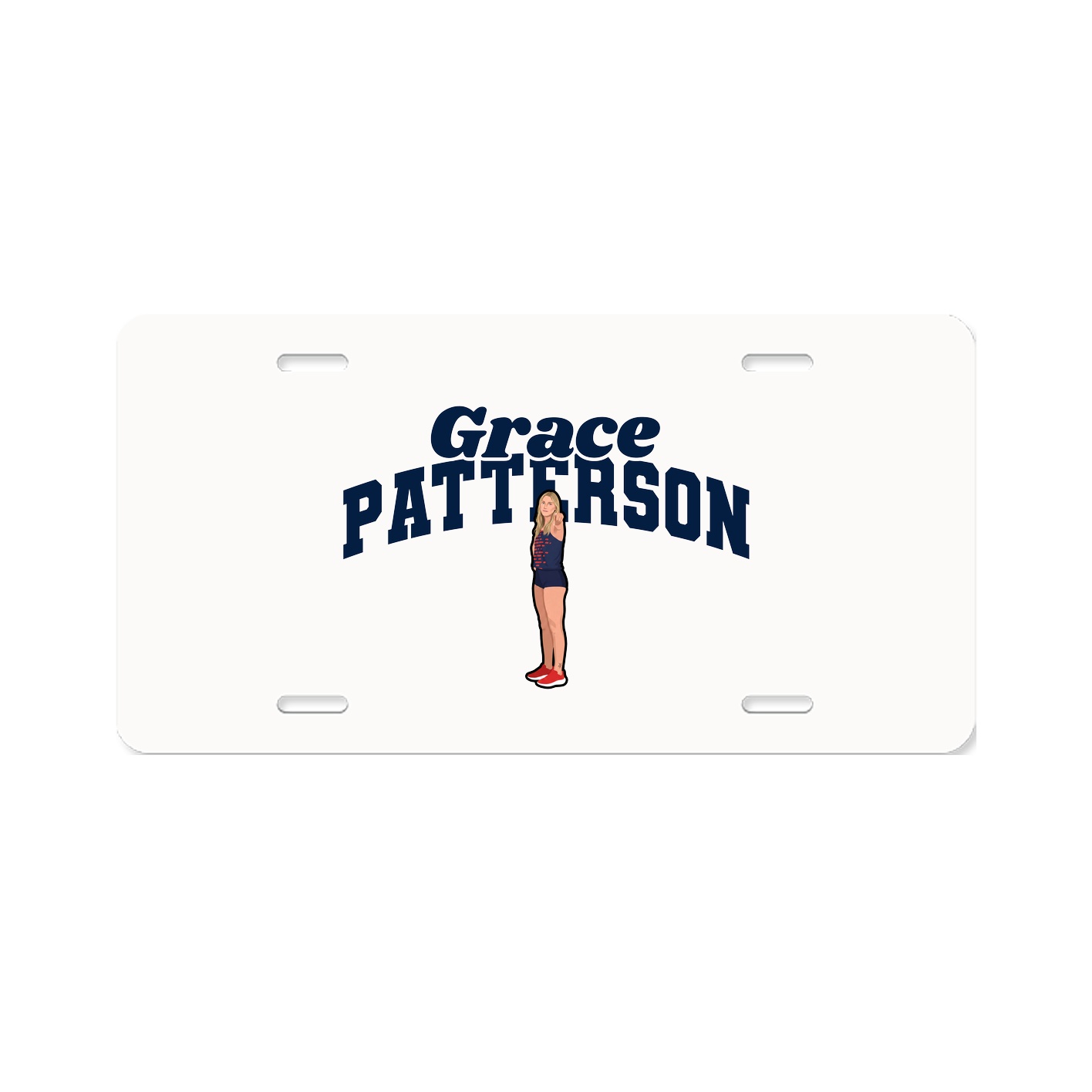 License Plate — Signature Arch in Classic