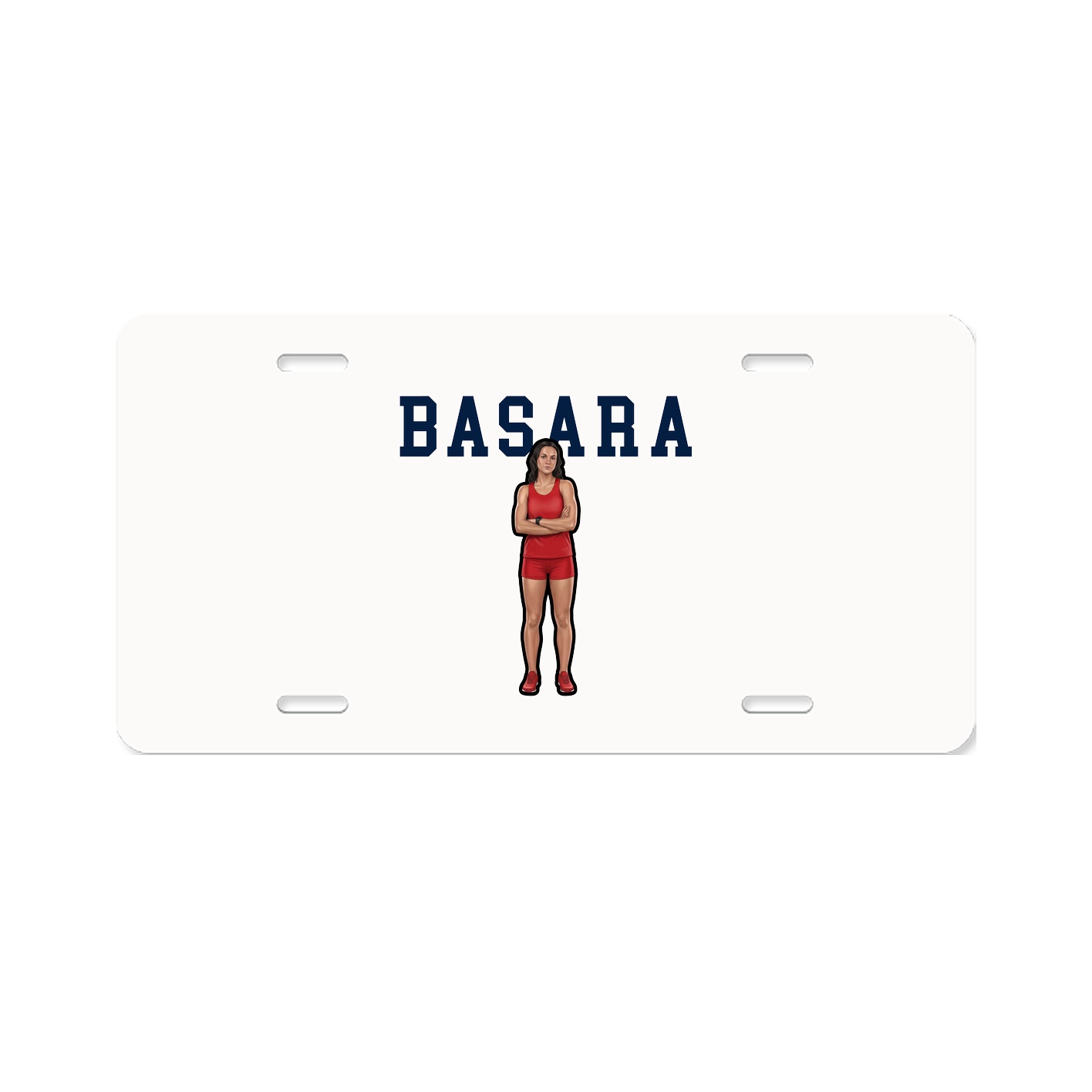 Aluminum License Plate