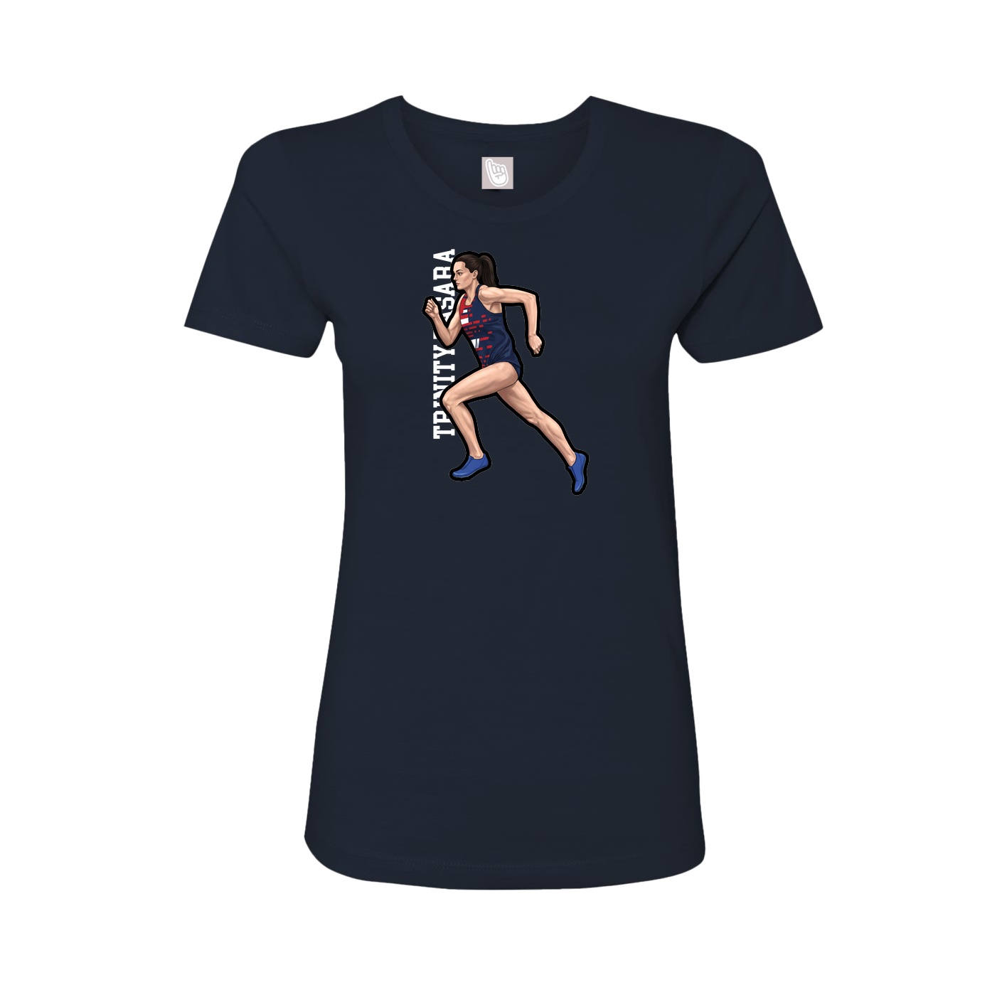 Fitted Women's Tee — Classic in Navy