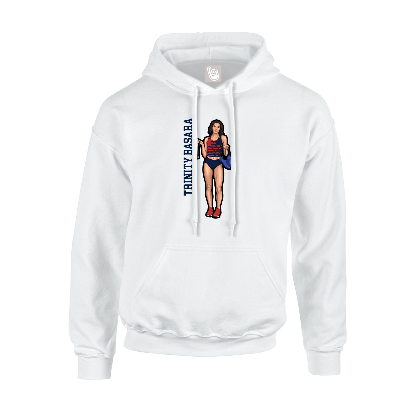 Hoodie — Classic in White