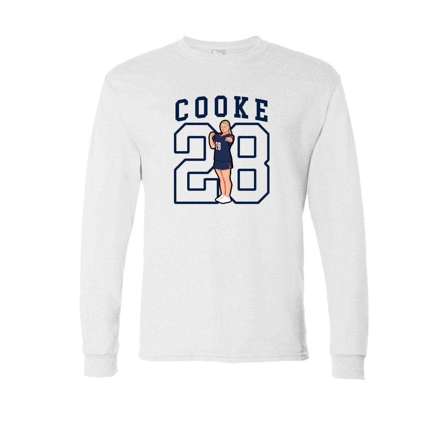 Long Sleeve Tee — Shirsey in White