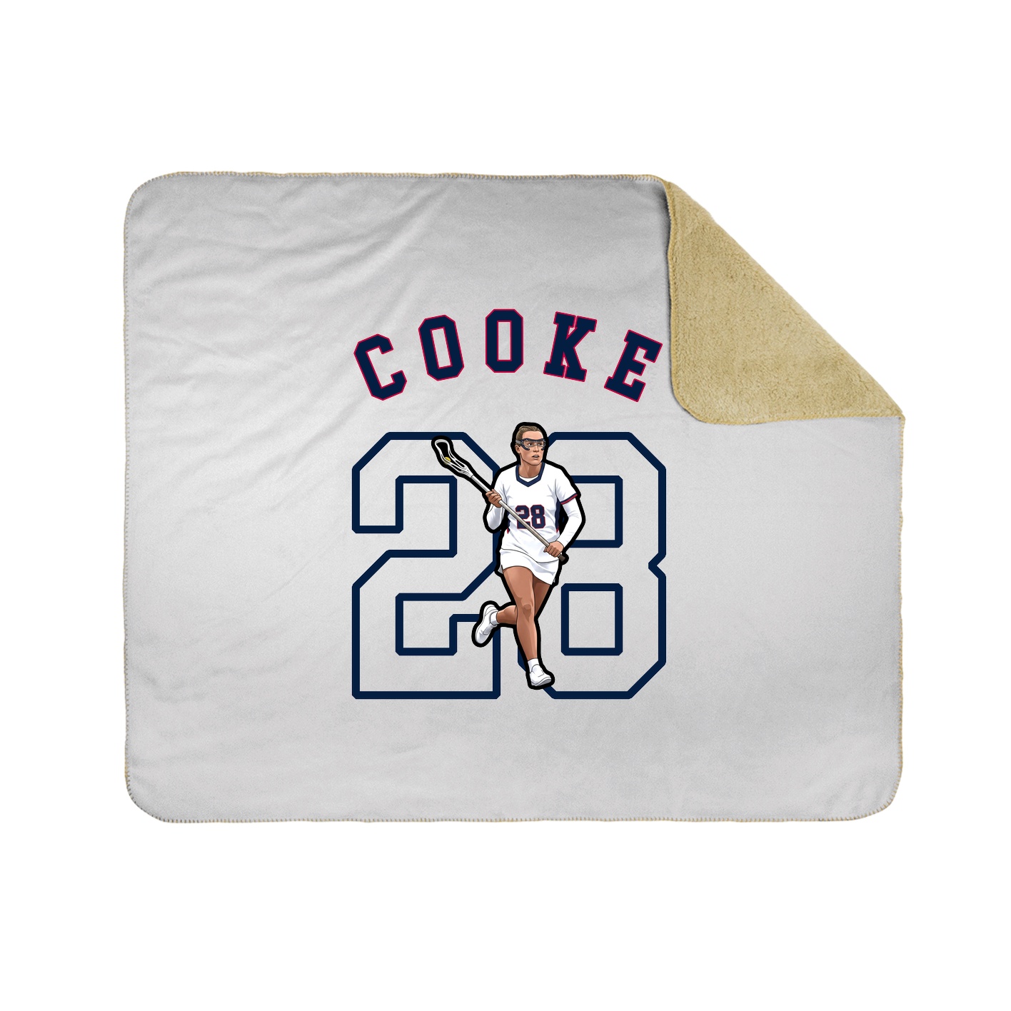 Throw Blanket — Shirsey Arch in White