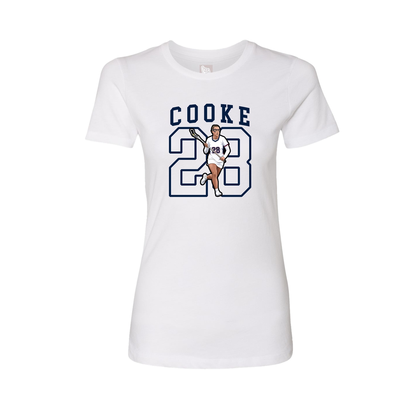 Fitted Women's Tee — Shirsey in White