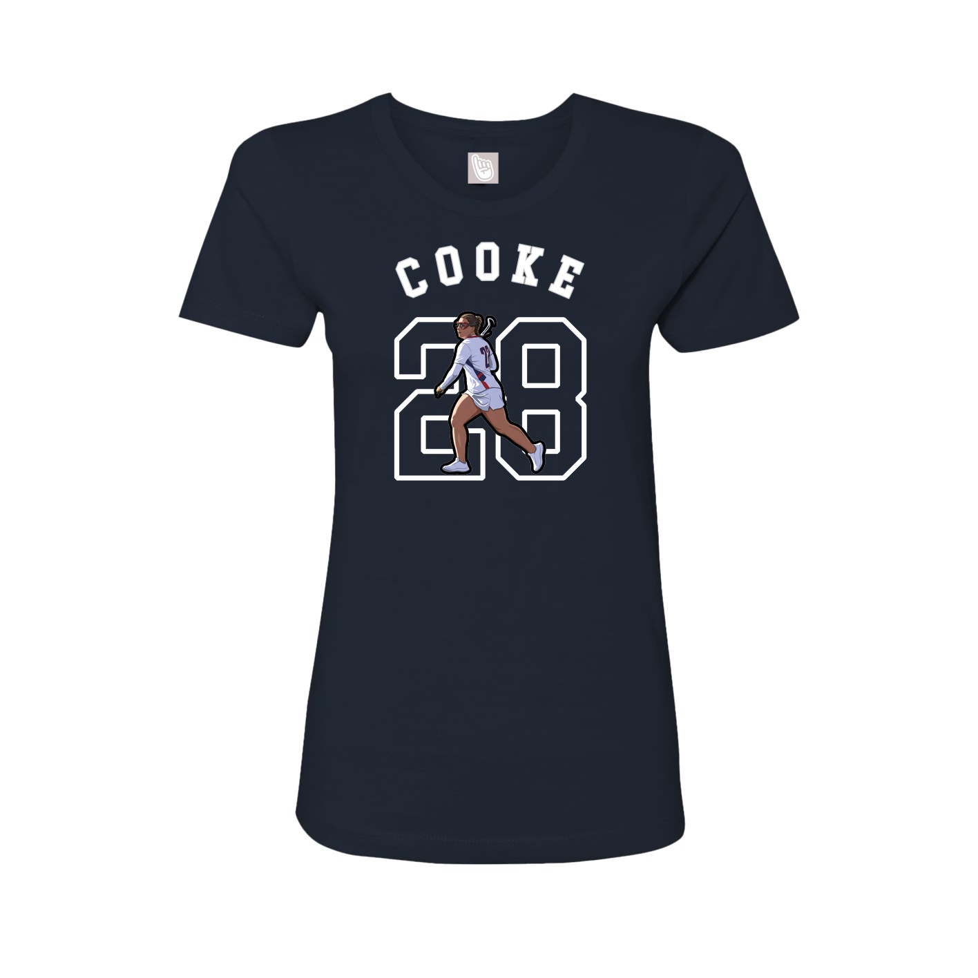 Womens Tee — Shirsey Arch in Navy