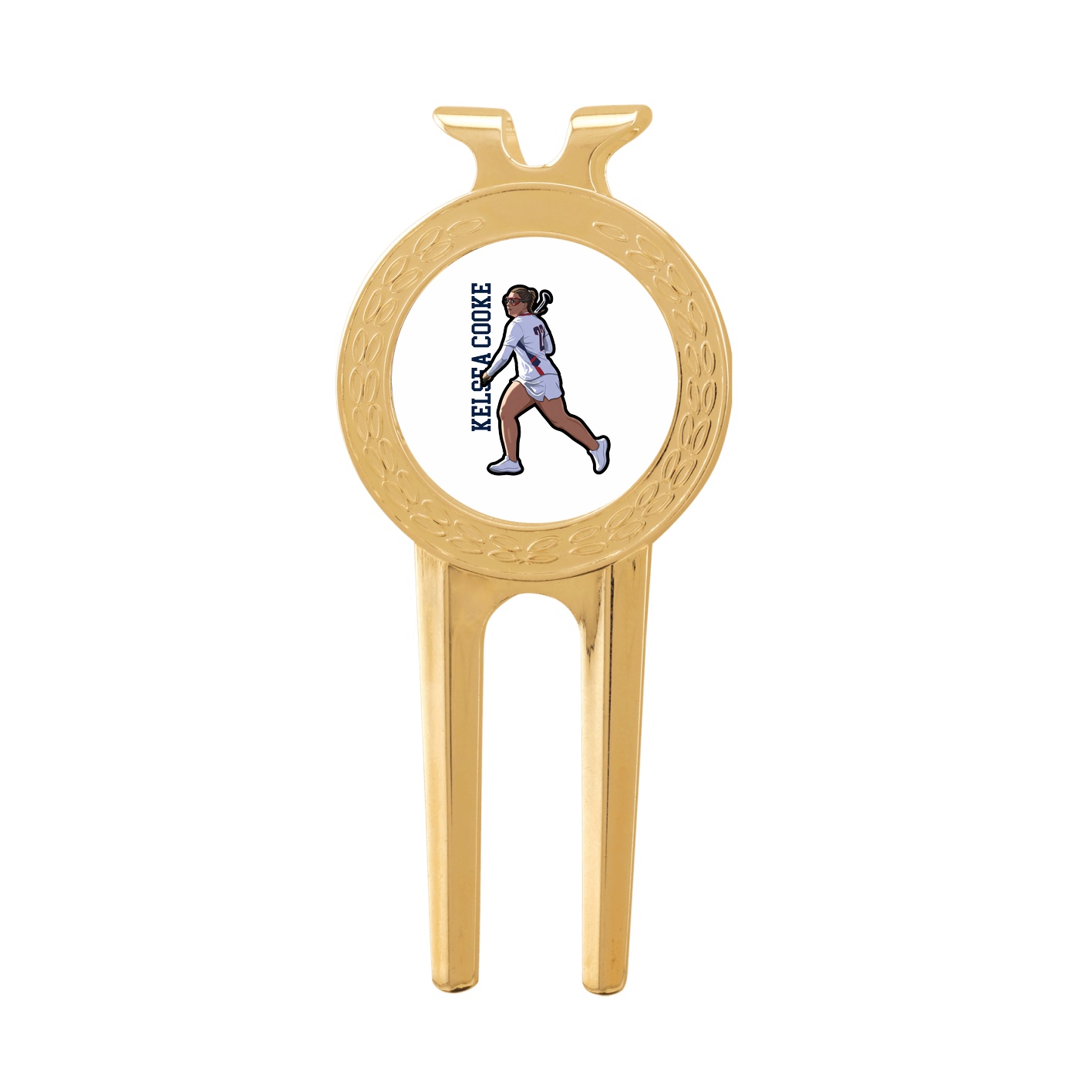 Divot Tool with Ball Marker — Name Vertical in Classic