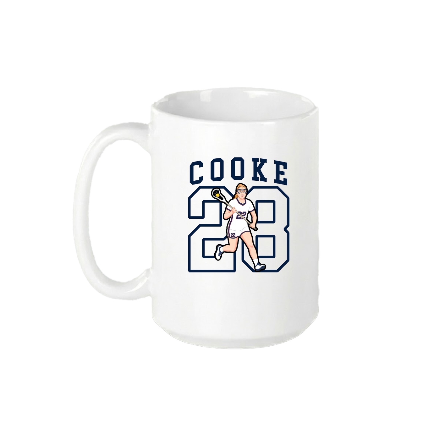15oz Coffee Mug — Shirsey in White